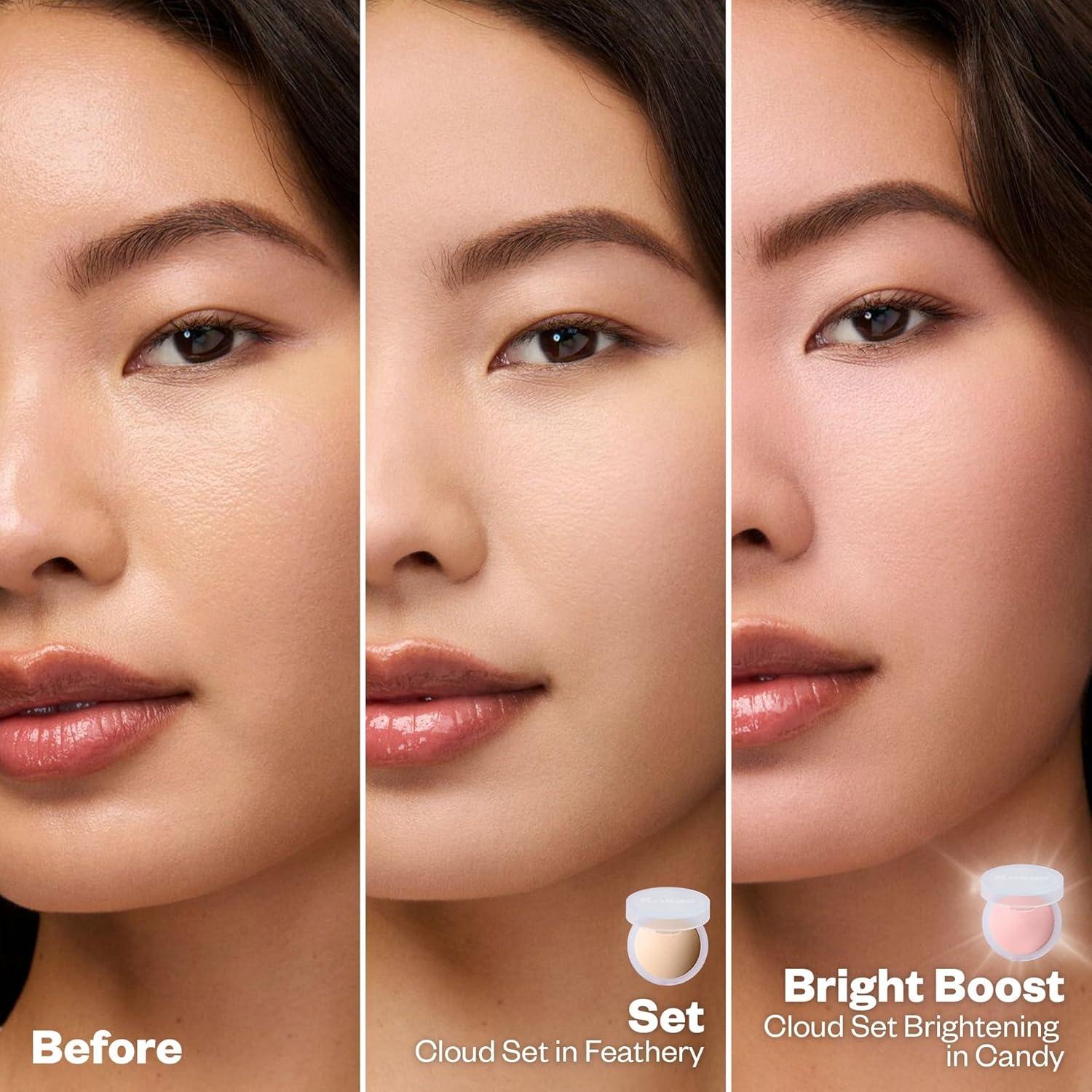 Polvo Fijador Facial Kosas Cloud Set 9.4g - Translúcido Claro