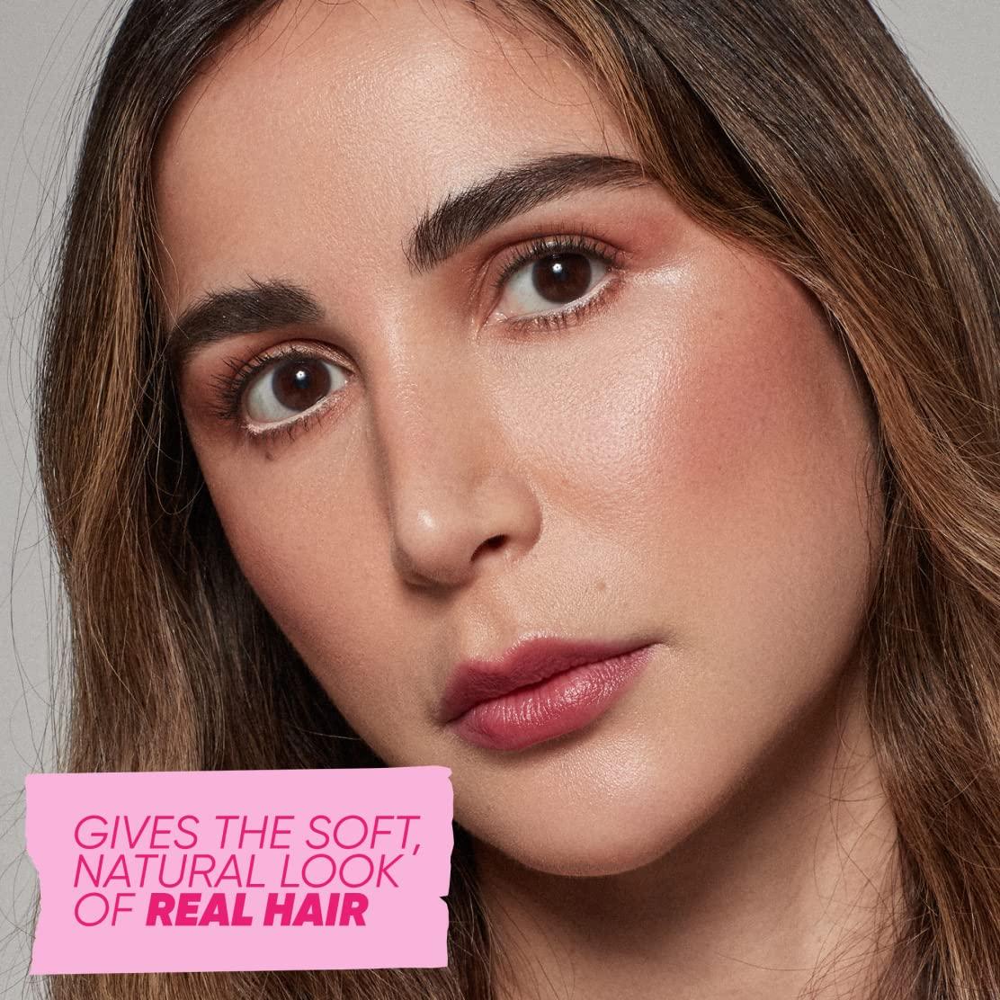 Kosas Brow Pop - Lápiz de Cejas Doble Cara Marrón Oscuro