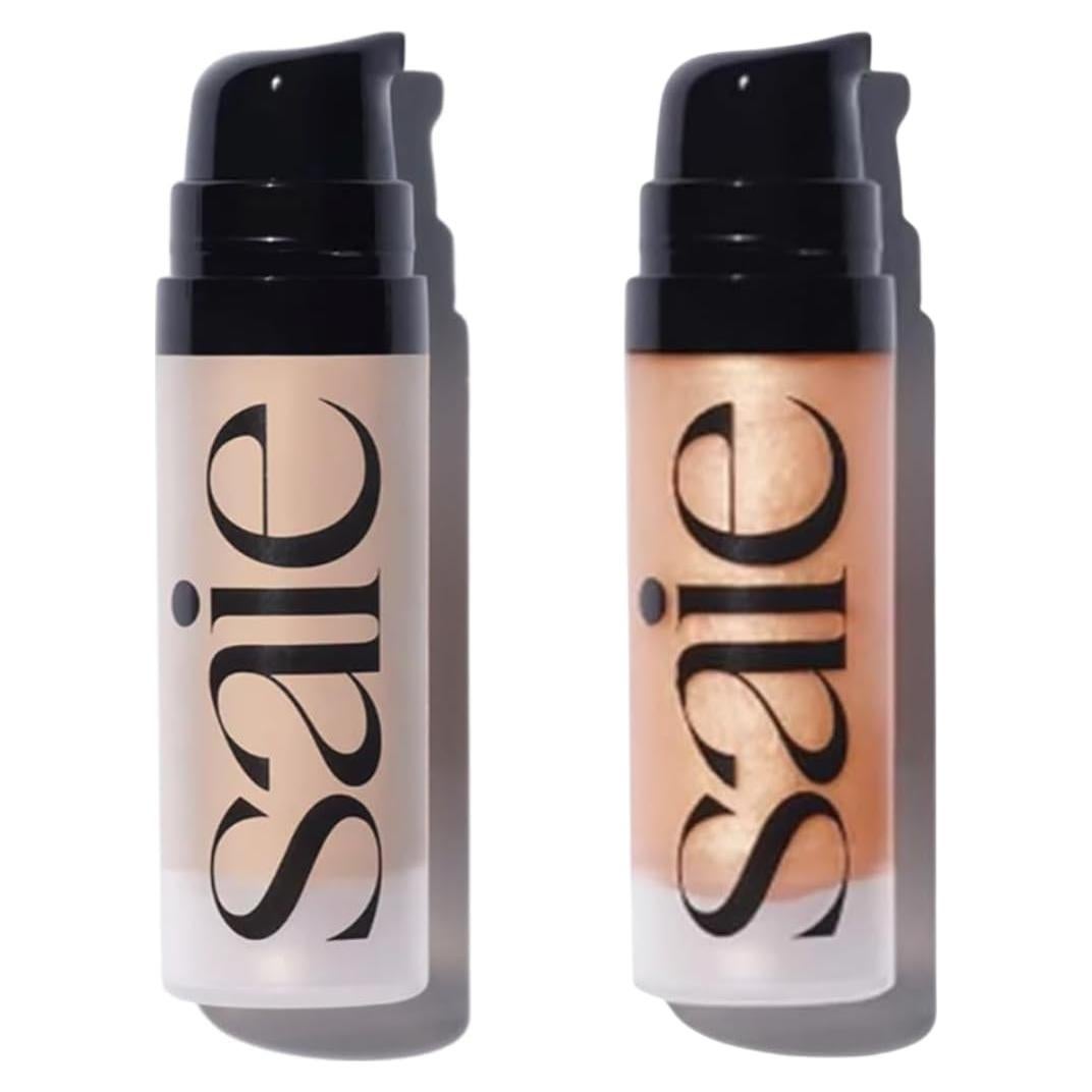 Dúo Iluminador Gel Super Brillante Saie 2x14.79g - Vegan