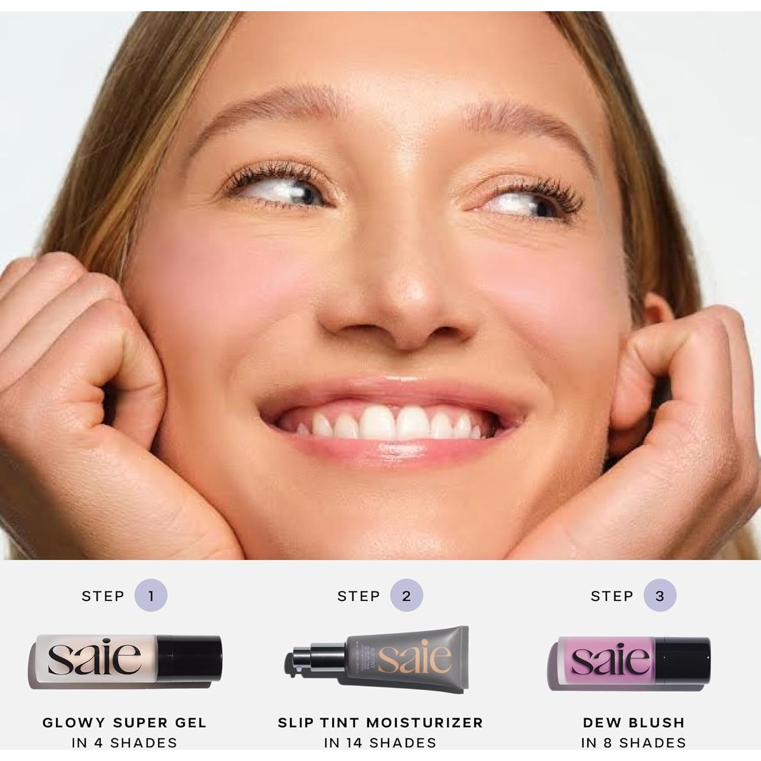 Saie Glowy Super Gel Duo - Iluminador y Primer 28.35 g + 14.17 g