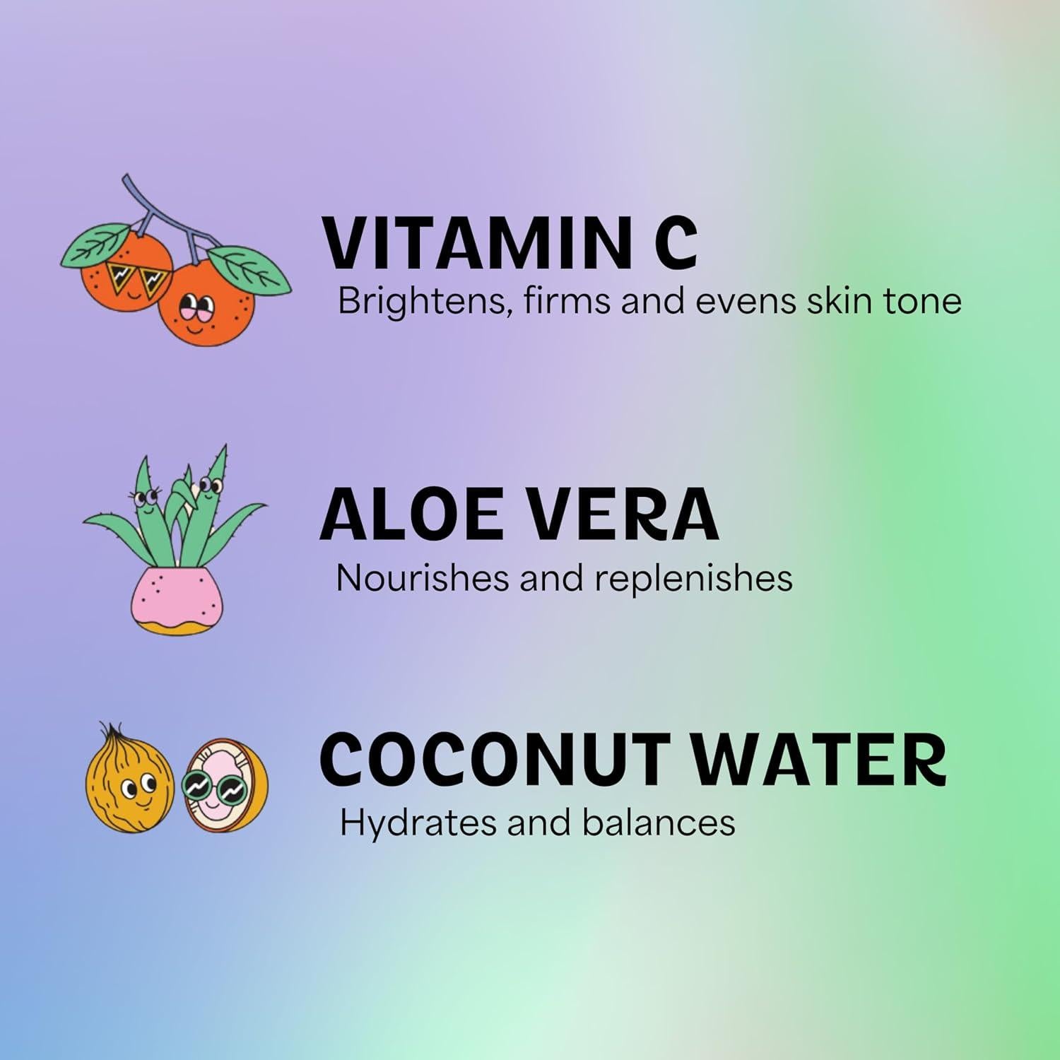 Limpiador Facial Suave InstaNatural Besties 149g - Vitamina C