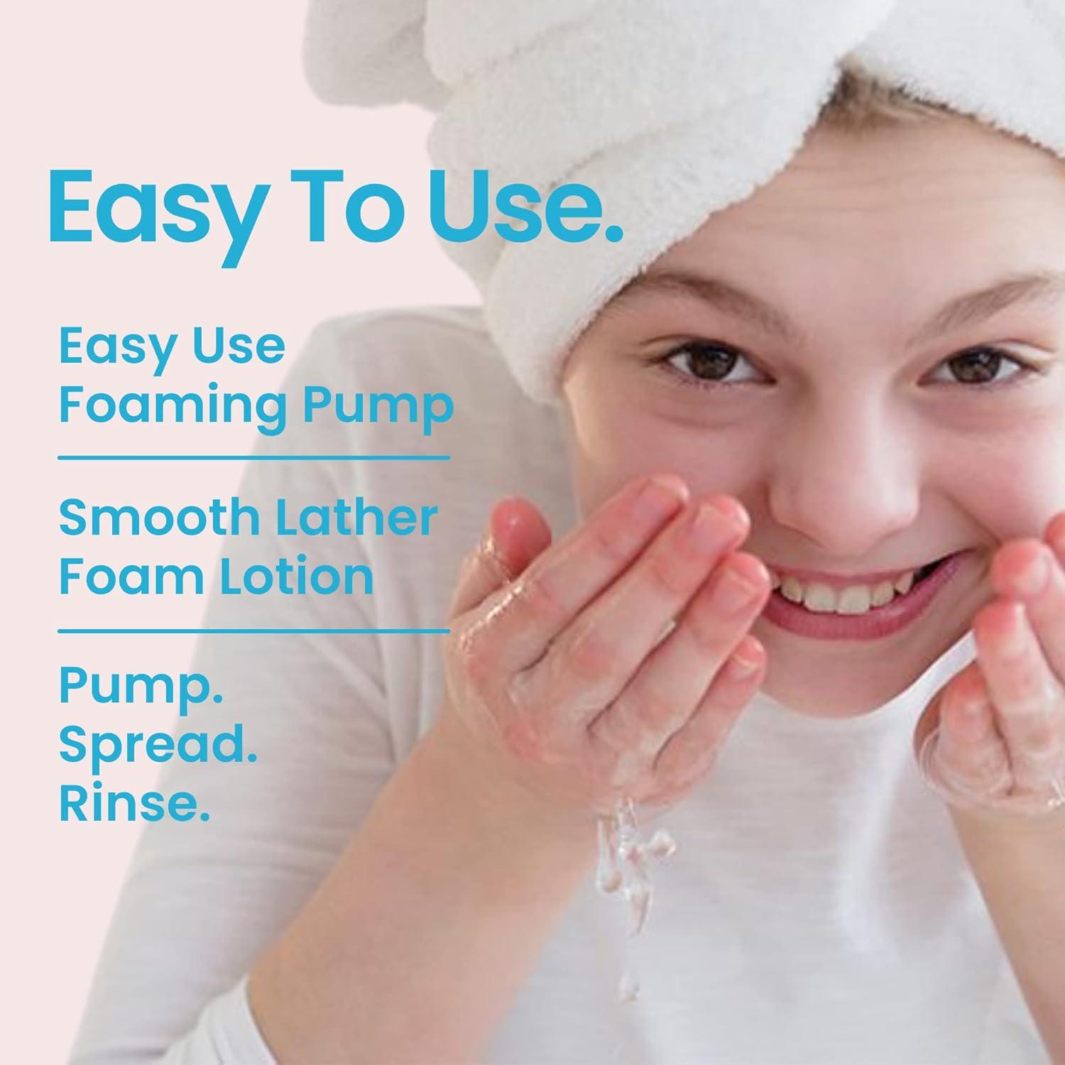 Limpiador Facial Espumoso Resultado Natural 142 g para Adolescentes