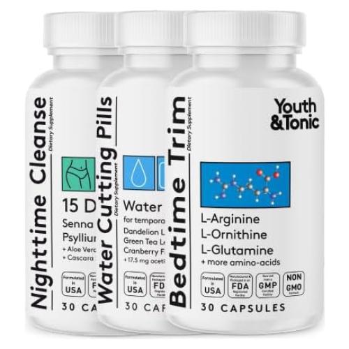 Suplemento de Limpieza Esculpe - 90 Pastillas para Pérdida de Agua