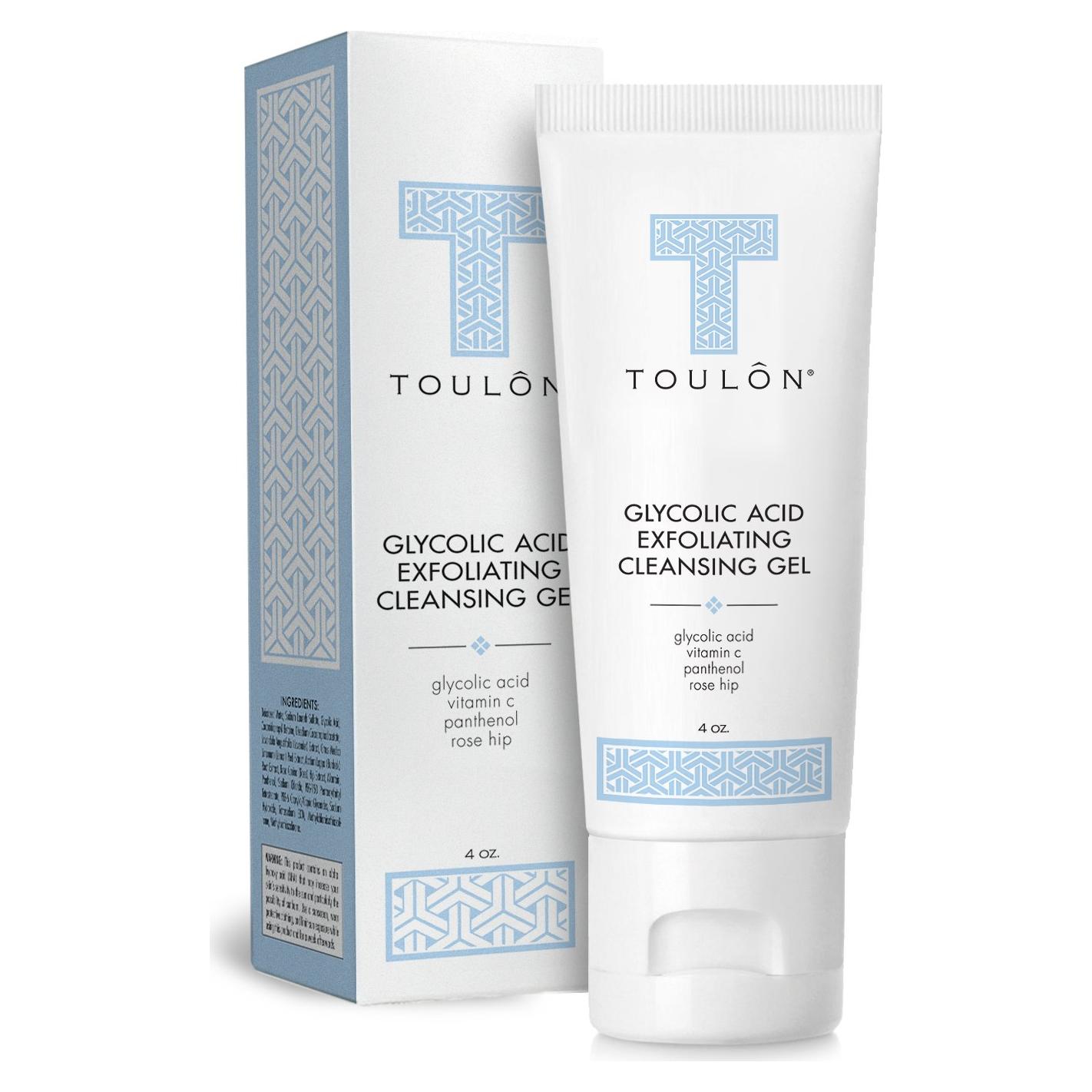 Limpiador Facial Ácido Glicólico TOULON 90g - Exfoliante AHA