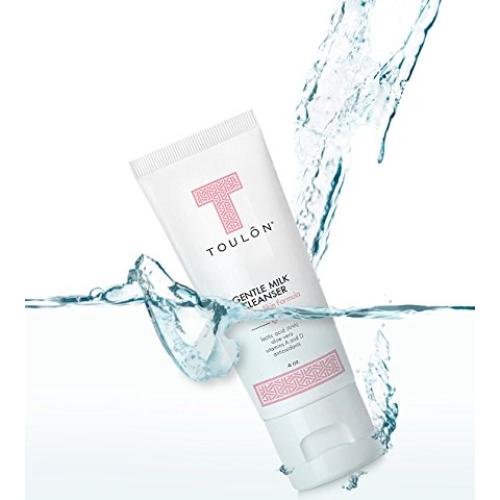 Limpiador Facial Suave de Leche Toulon 156g - Piel Seca y Sensible