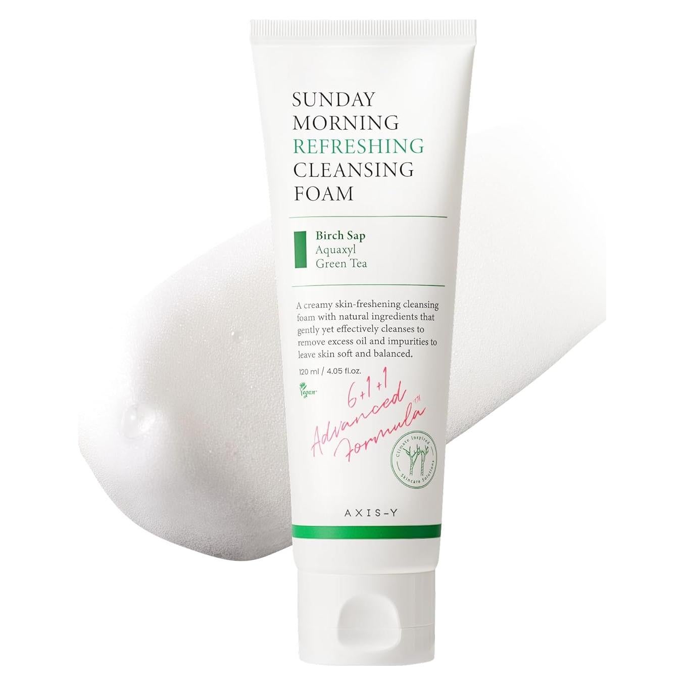 Espuma Limpiadora Refrescante AXIS-Y 120 ml - Hidratante Vegano