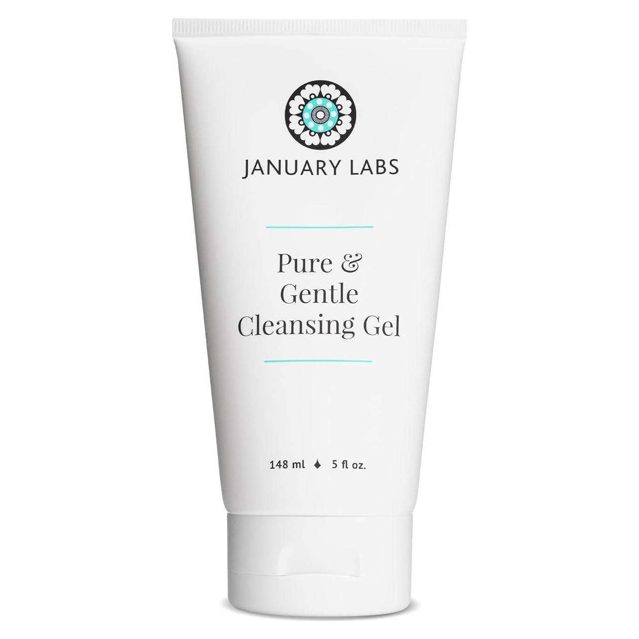 Gel Limpiador Facial Puro y Suave January Labs 142g Piel Sensible