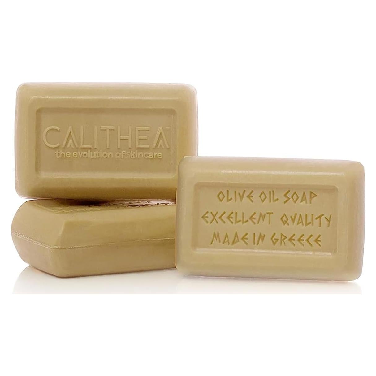 Jabón de Aceite de Oliva con Miel Calithea - 3 Barras 300g