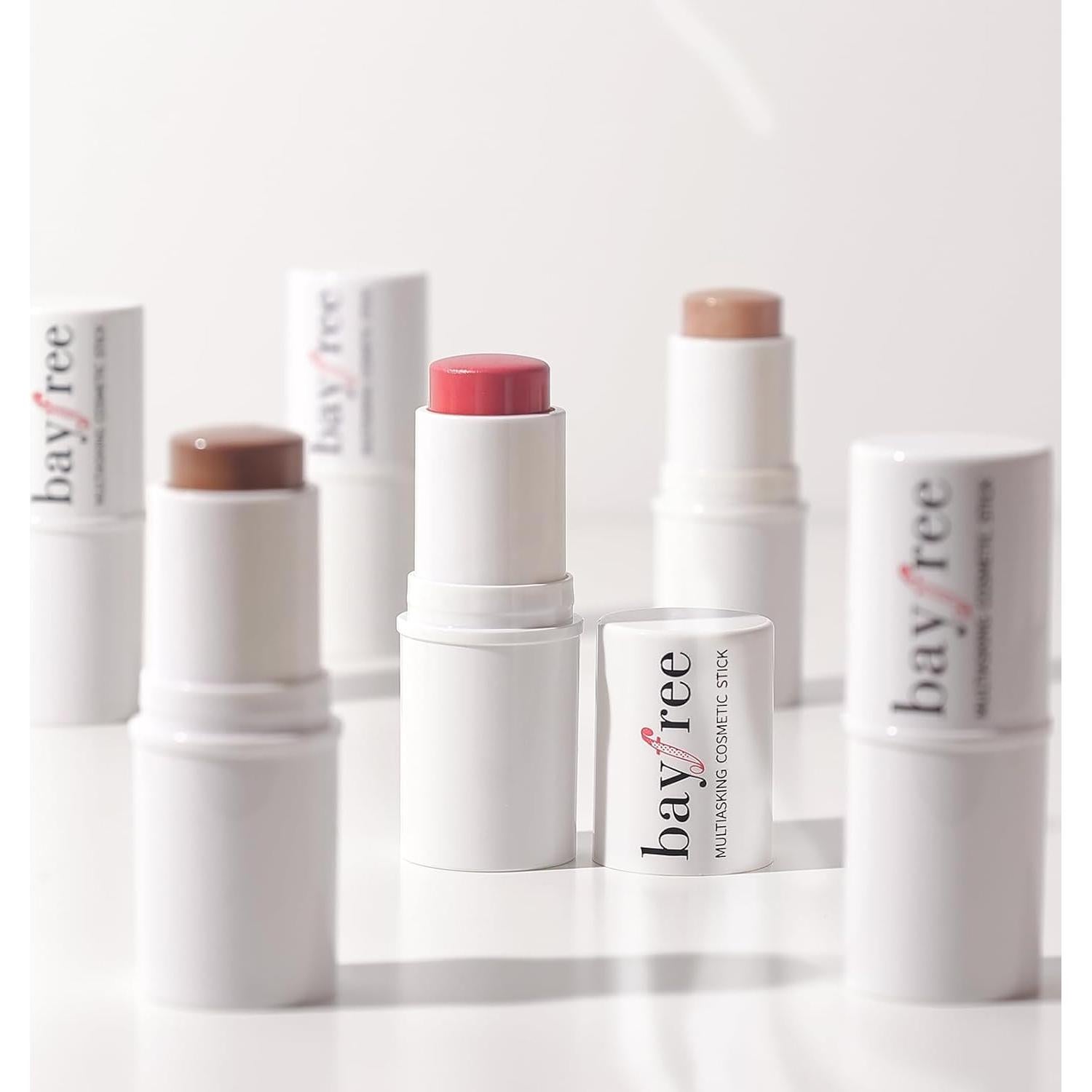 Juego de 3 Barras de Maquillaje Bayfree - Contorno, Rubor e Iluminador