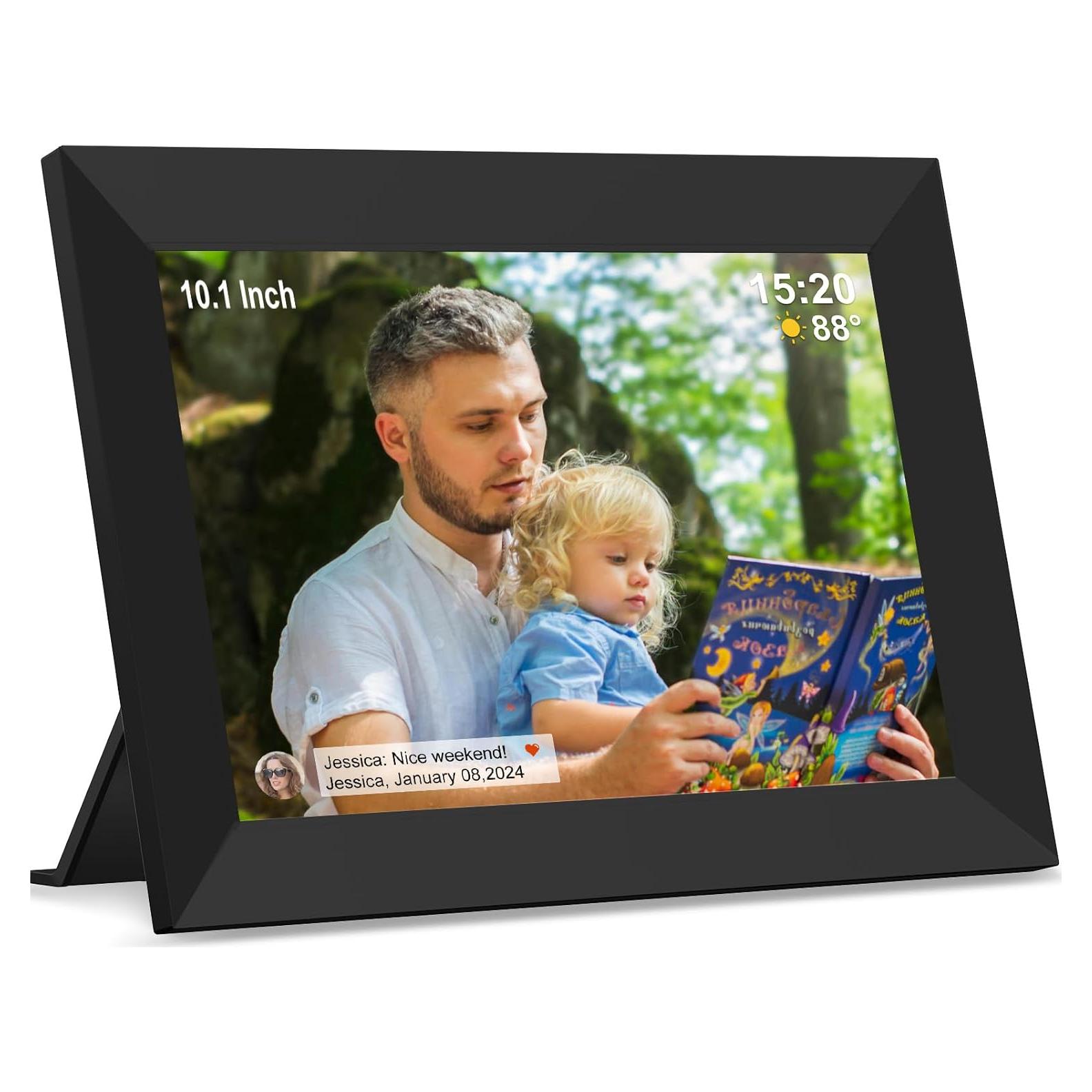 Marco de Fotos Digital TAPINSAW 10.1" Pantalla Táctil IPS