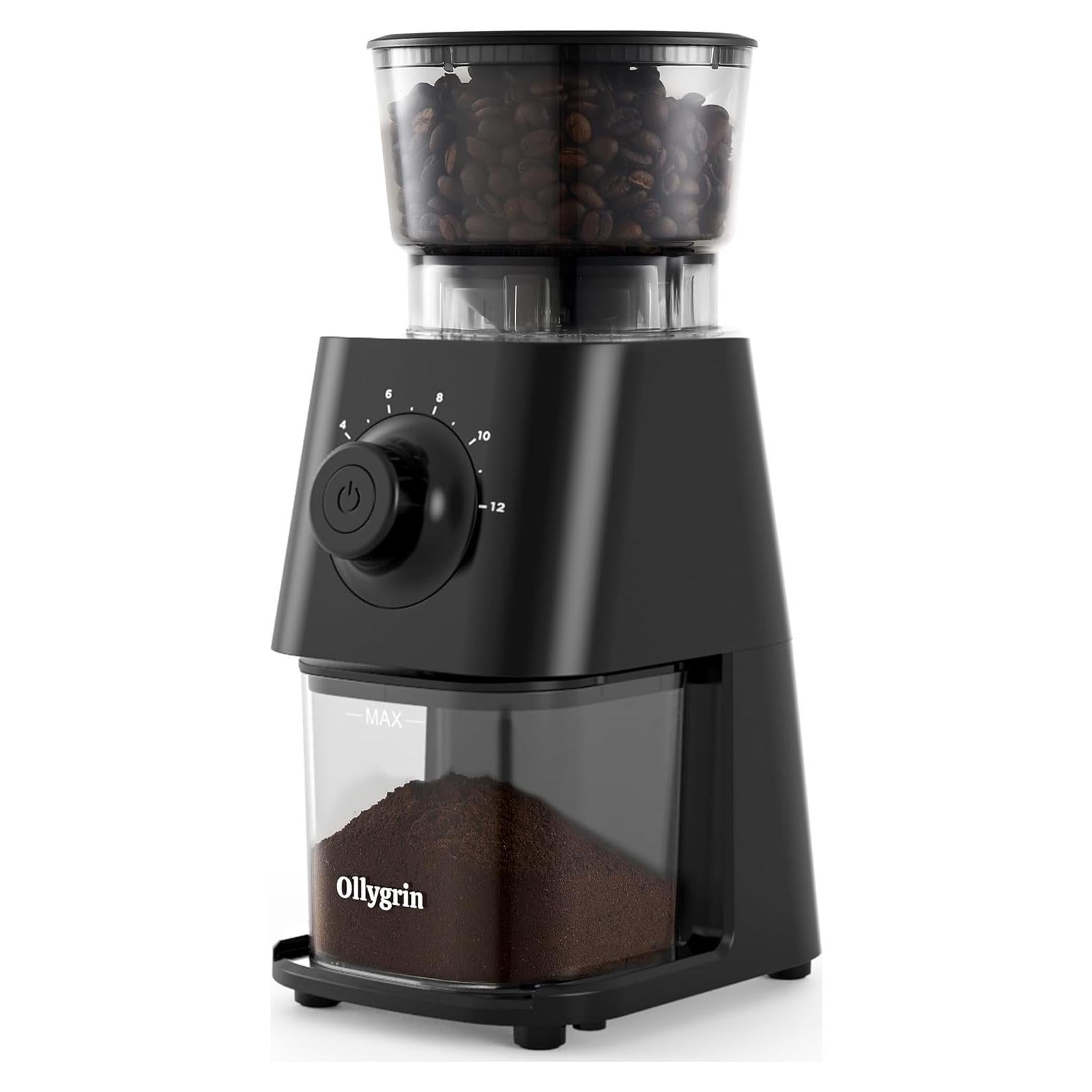 Molino de Café Eléctrico Ollygrin con 30 Configuraciones