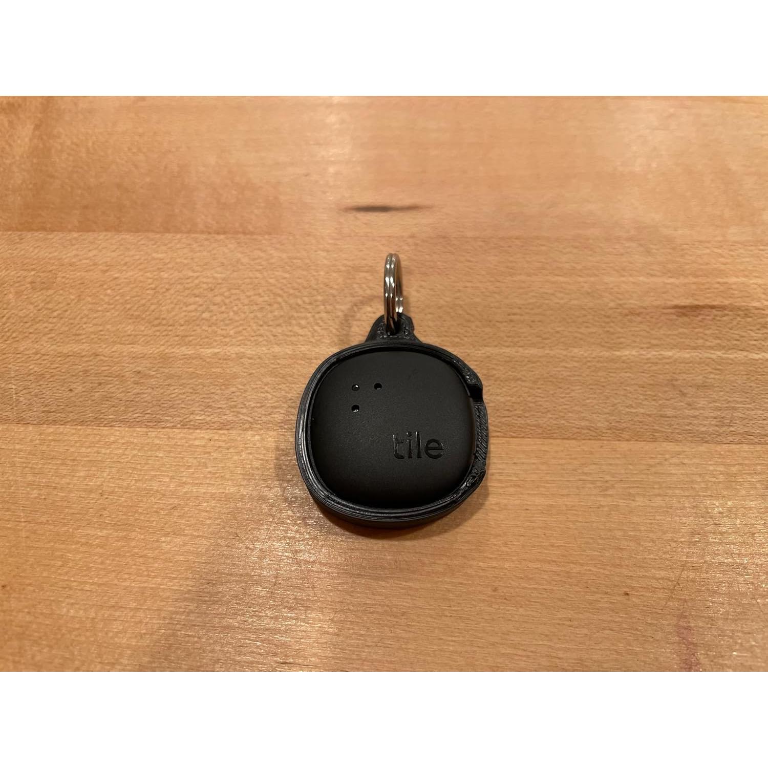 Funda para Etiqueta Tile 2024 Life360 Negra - Paquete de 2