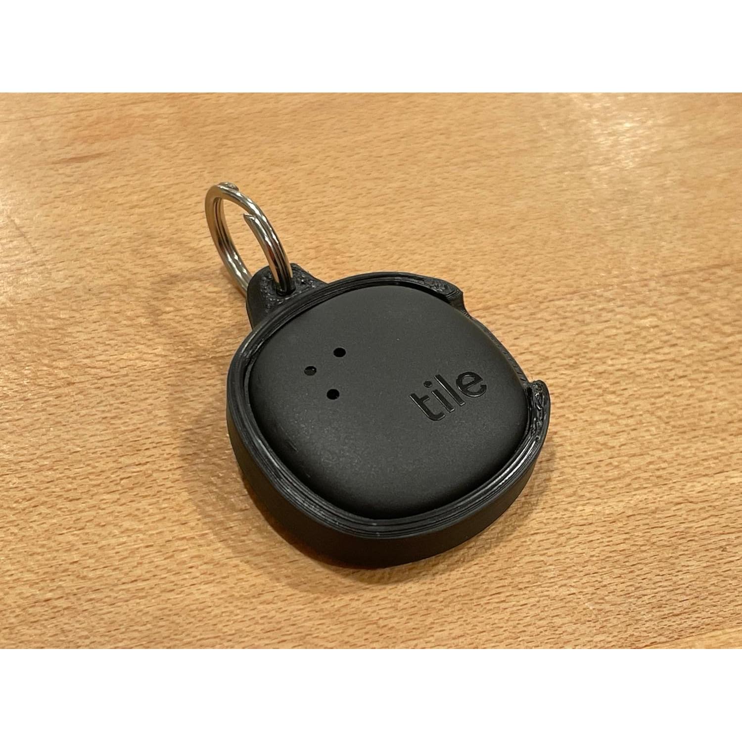 Funda para Etiqueta Tile 2024 Life360 Negra - Paquete de 2