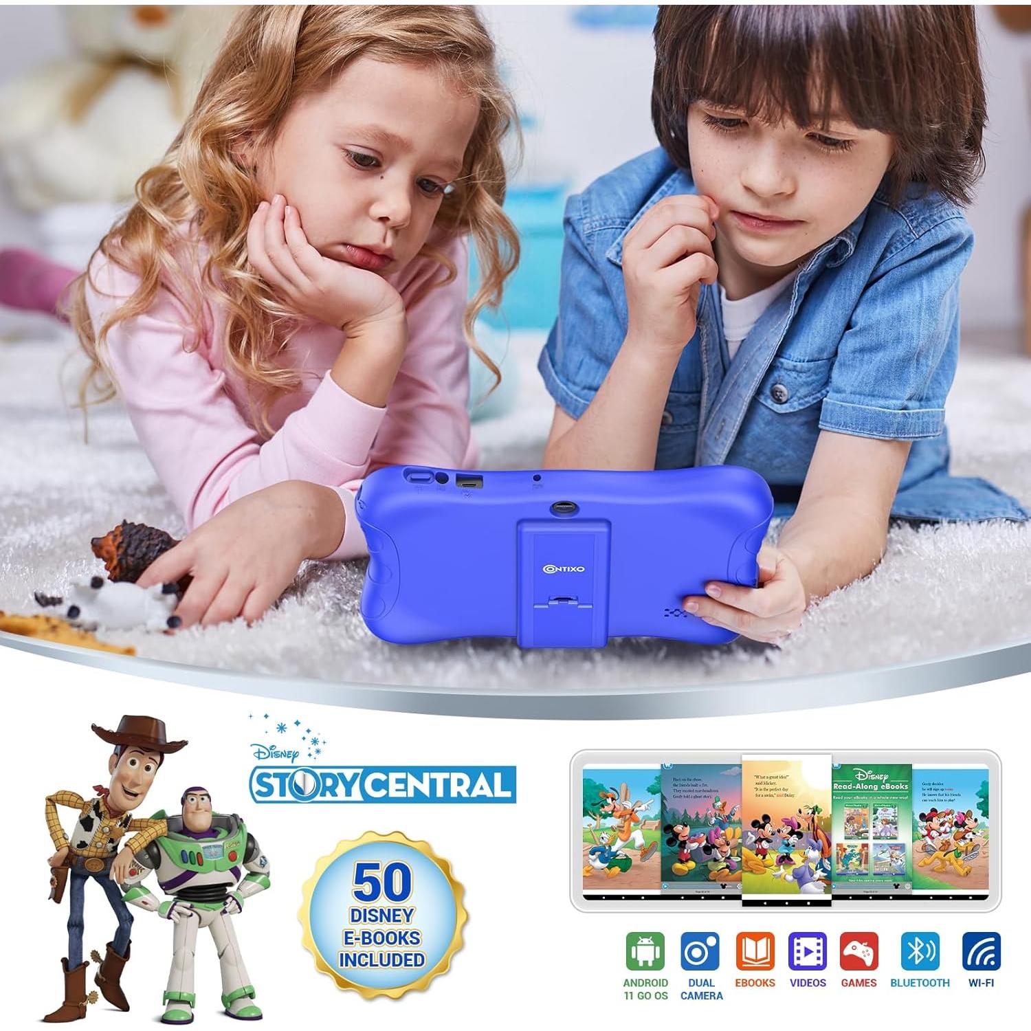Tableta Contixo V9A 7" para Niños 32GB Android Azul Oscuro