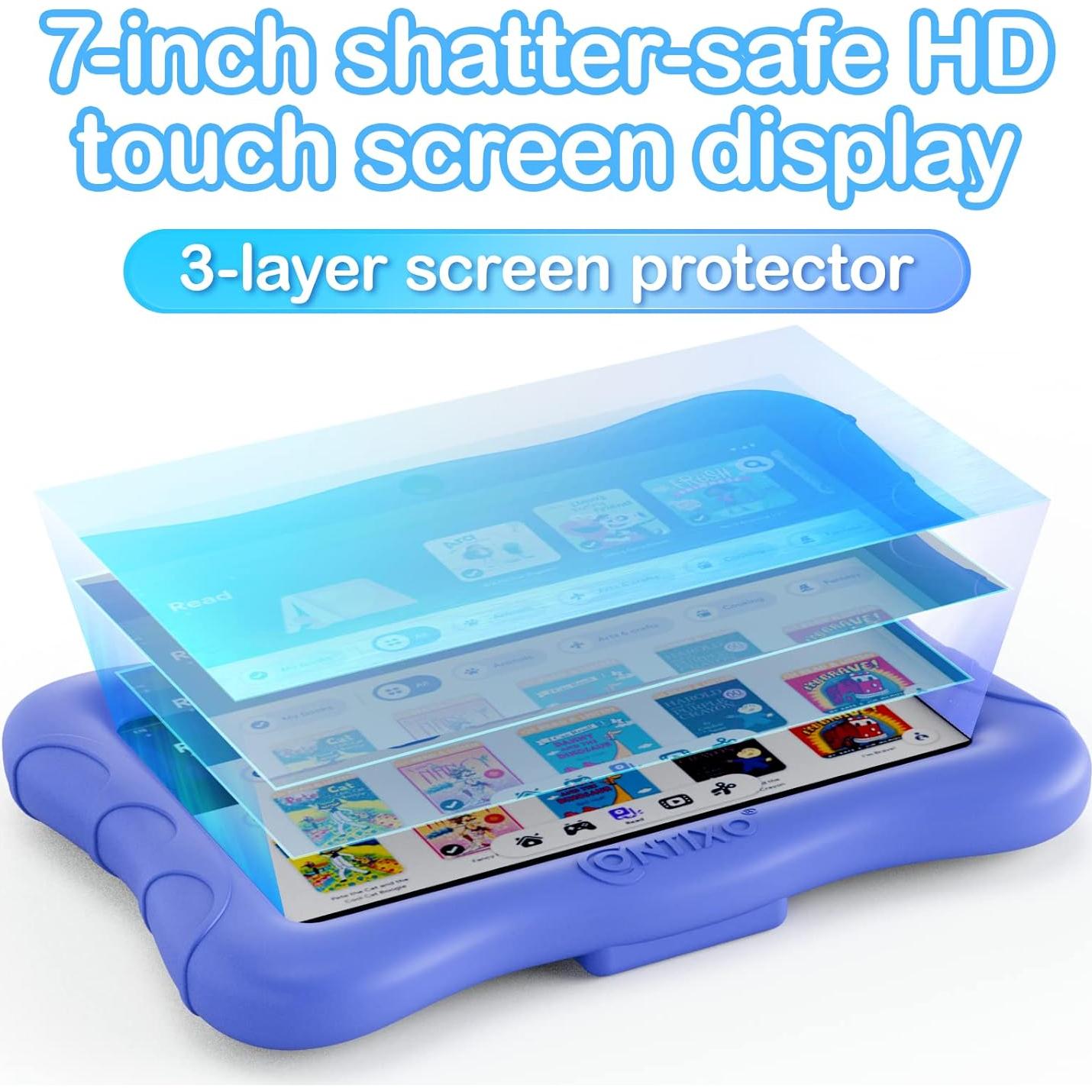 Tableta Contixo V9A 7" para Niños 32GB Android Azul Oscuro