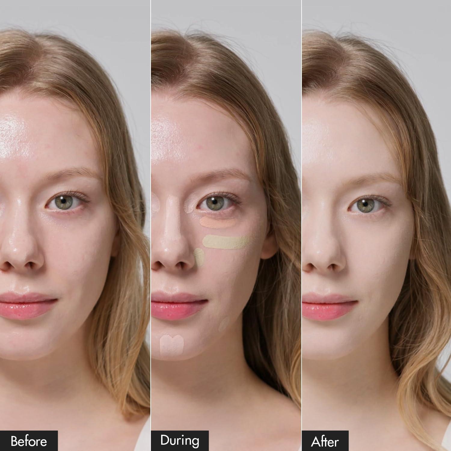 Paleta de Corrección de Color HANKOOK 5-en-1 Beige Verde