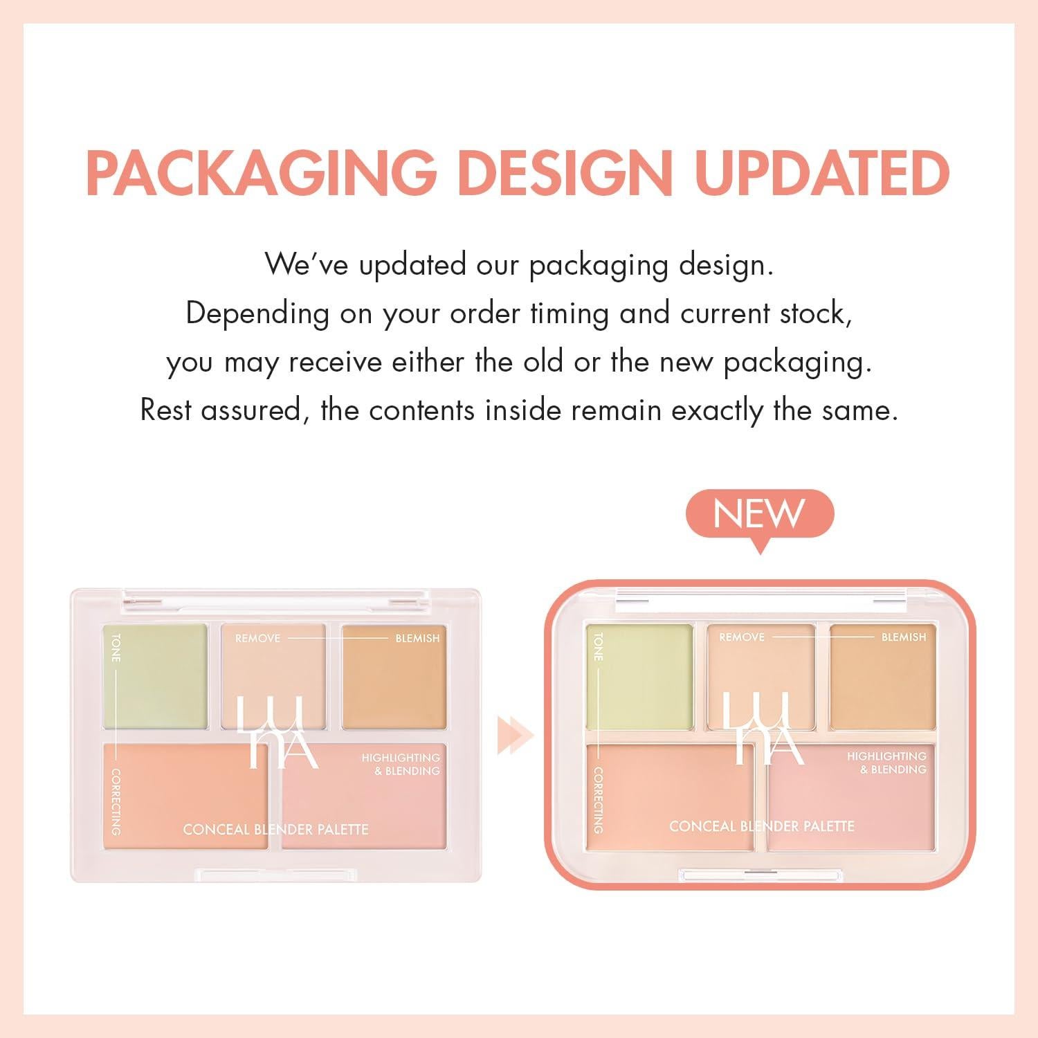 Paleta de Corrección de Color HANKOOK 5-en-1 Beige Verde