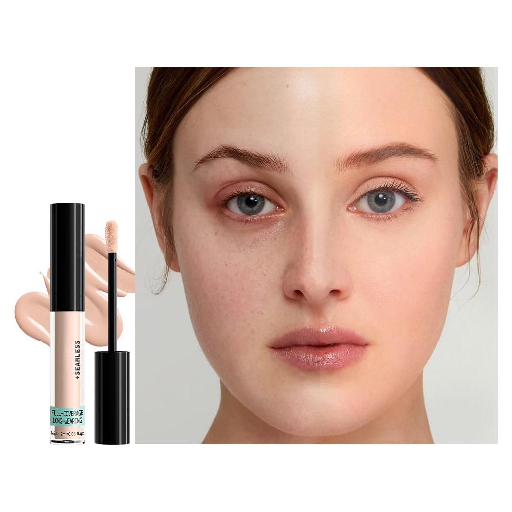 Corrector Líquido QIDSTERS 02 Claro - Cobertura Completa 18g