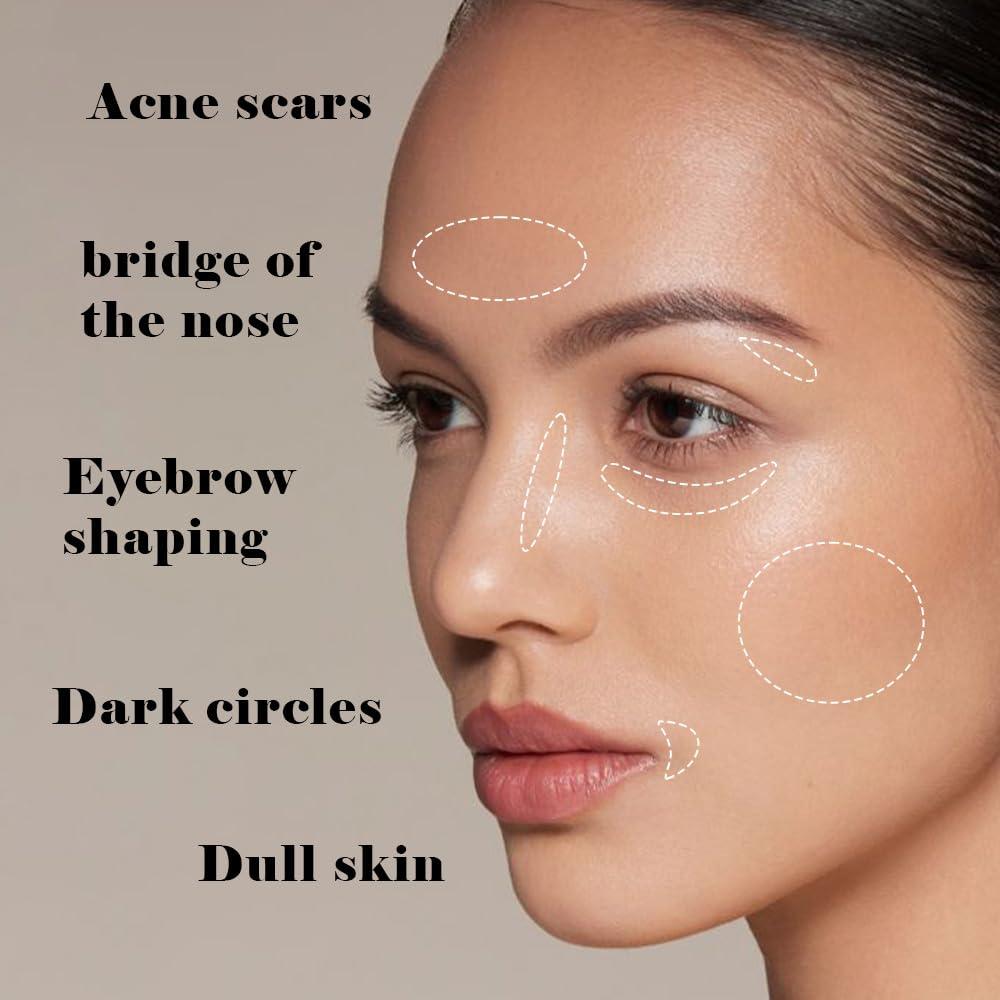 Corrector Líquido QIDSTERS 02 Claro - Cobertura Completa 18g