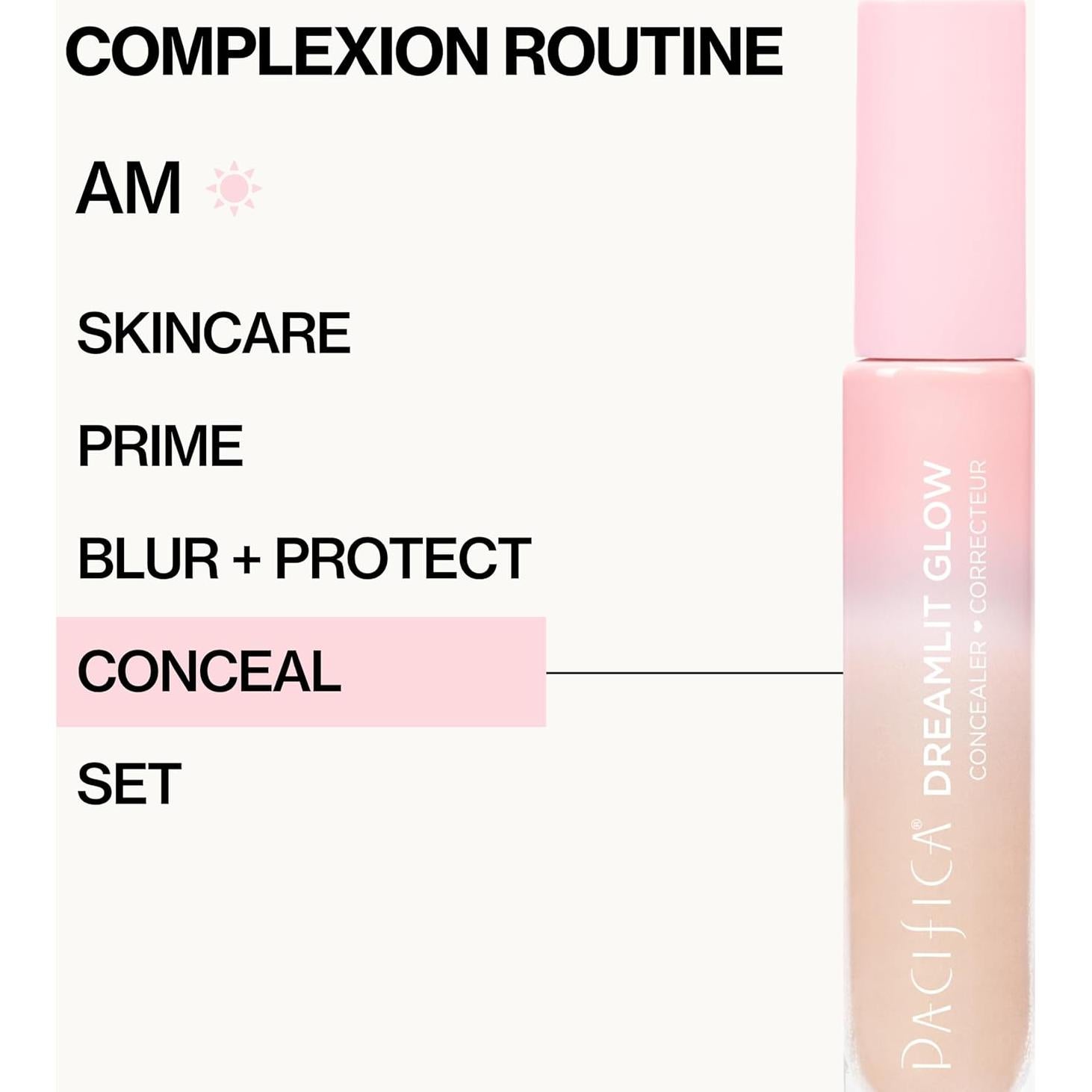 Corrector Pacifica DreamLit Glow Tono 11 - Cobertura Total Vegano