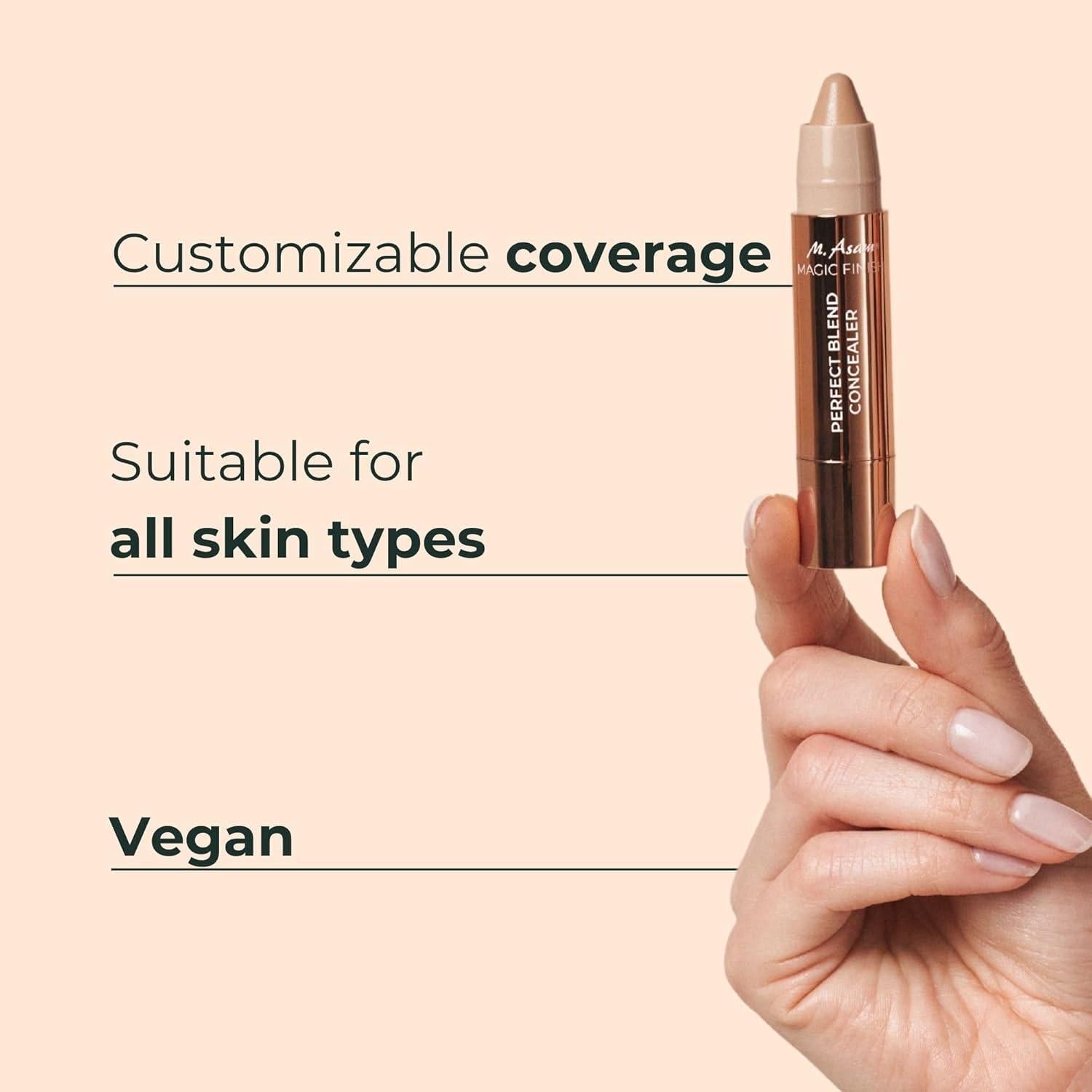 Corrector en Barra M. Asam Magic Finish Nude 2.83 g Vegano