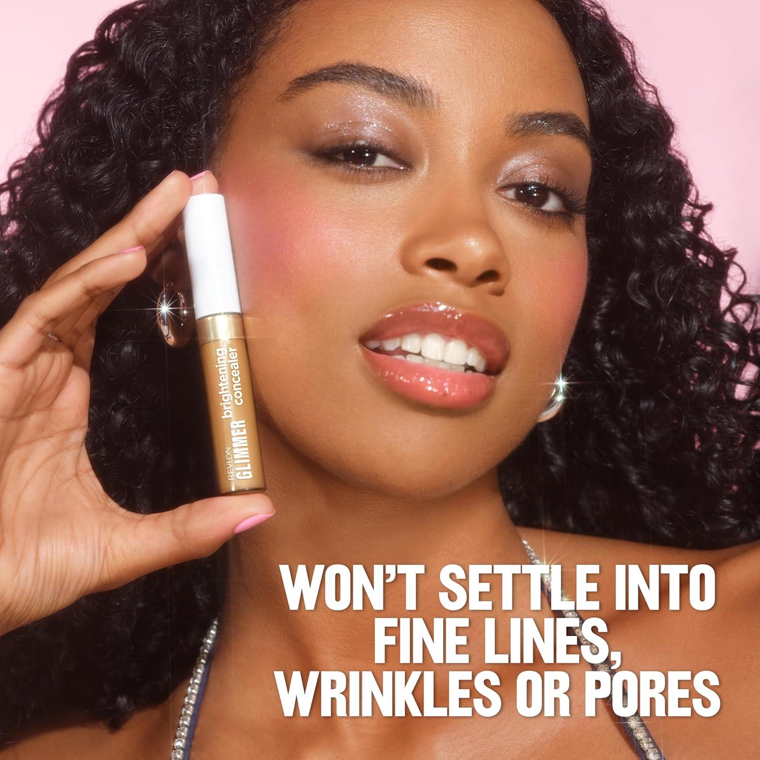 Corrector Revlon Glimmer Rosa 8.8 ml - Maquillaje Líquido para Ojos