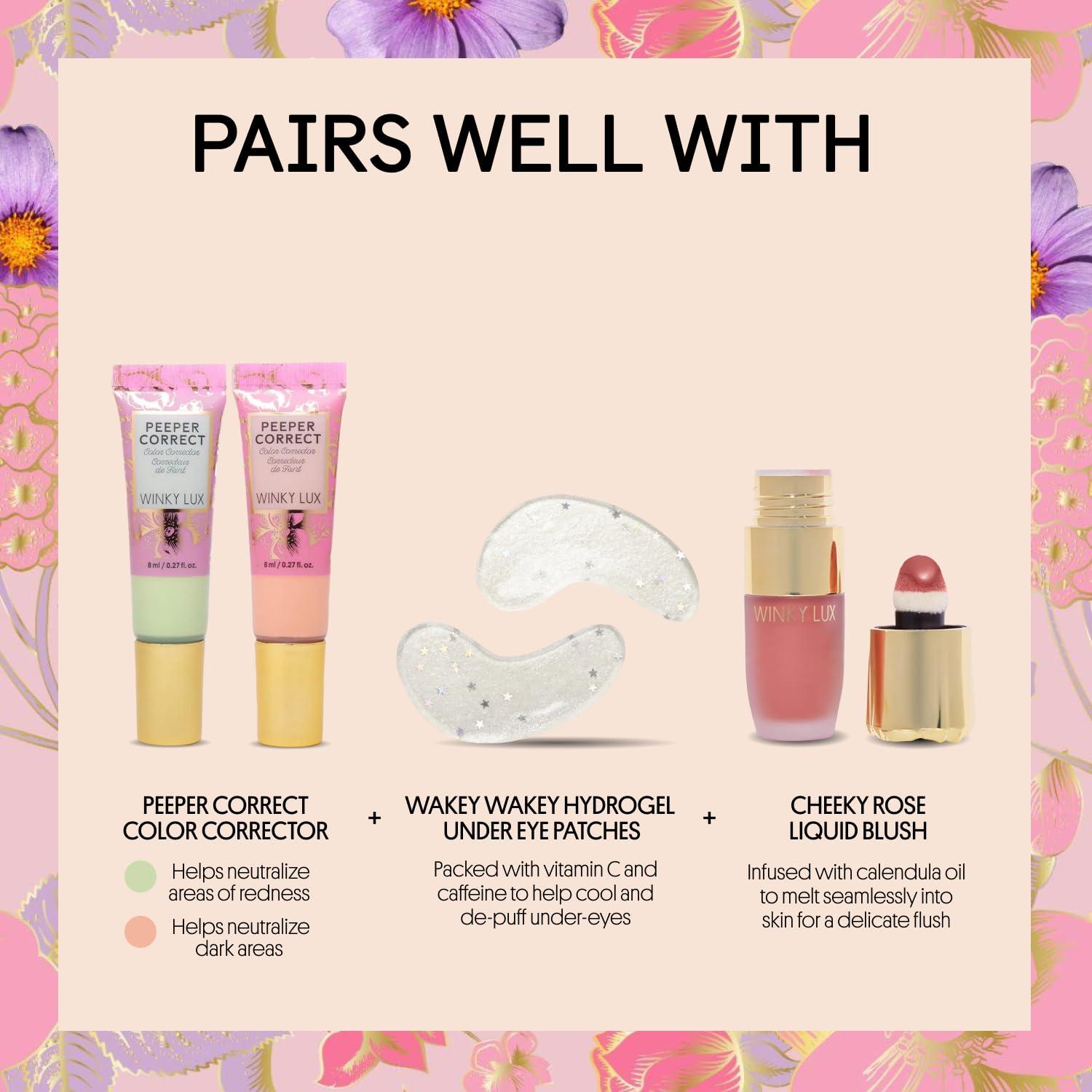 Corrector de Ojos Winky Lux Peeper Perfect - Cobertura Completa