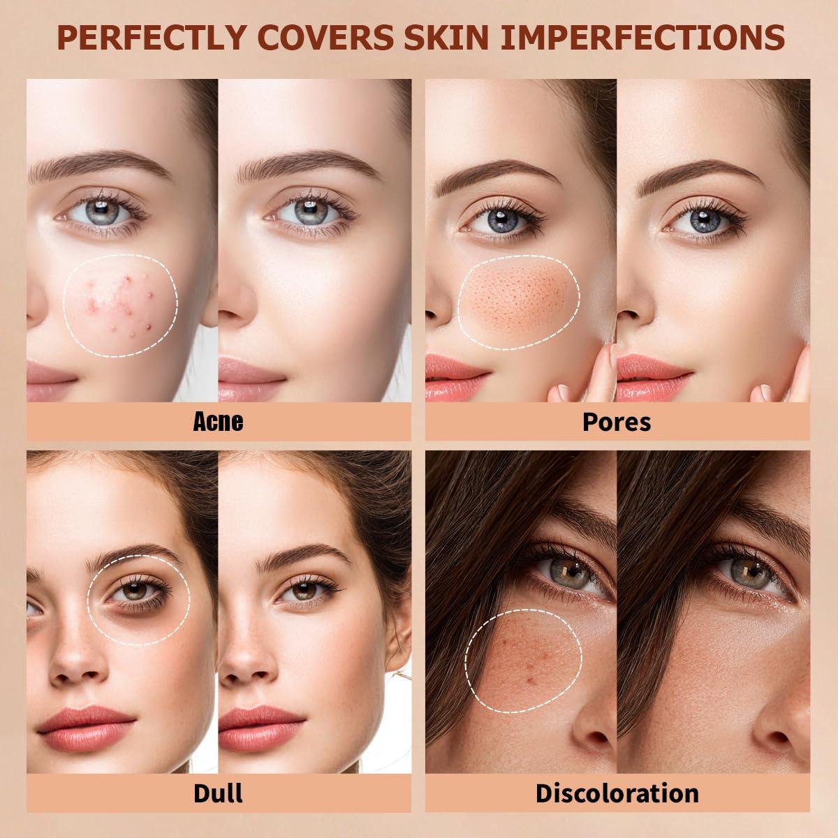 Corrector de Color Natural QIC 40 ml - Cobertura Completa