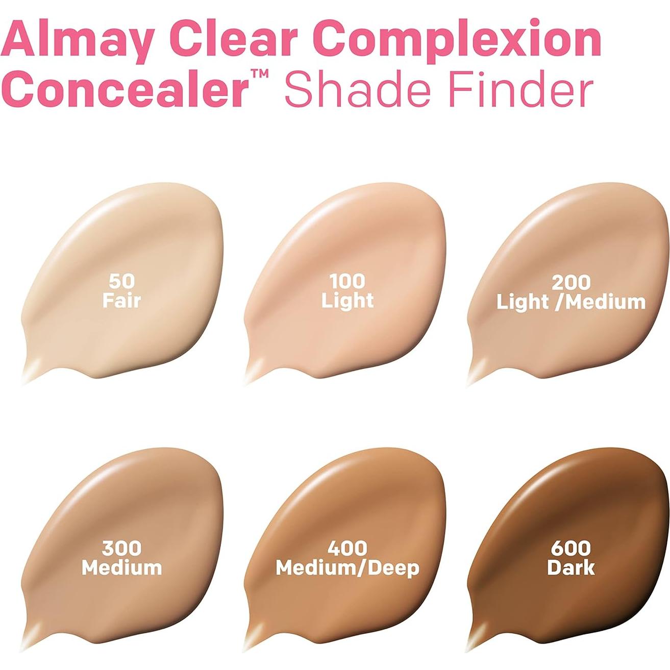 Corrector Almay Clear Complexion 100 Claro - Tratamiento Acné 8.5g