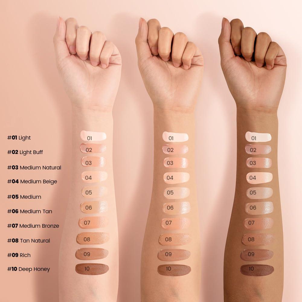 Corrector Líquido Kaely 4.14 ml Bronceado Natural