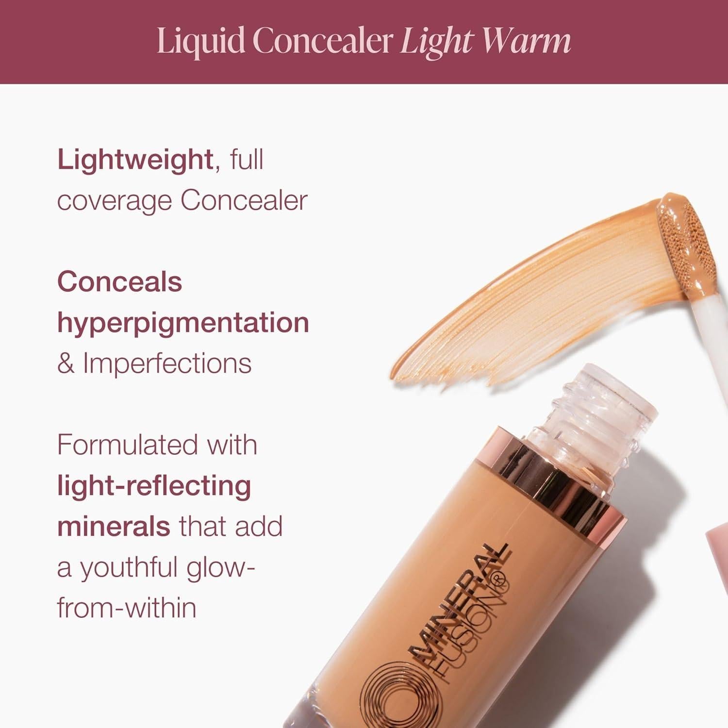 Corrector Líquido Mineral Fusion Cálido Claro 22g