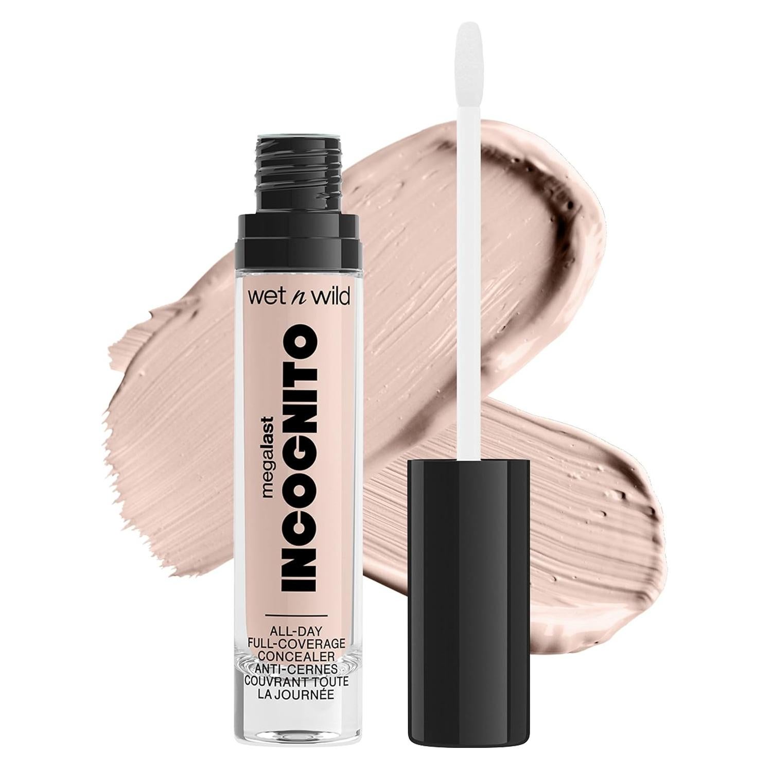 Corrector Líquido Mate Wet n Wild Mega Last Incognito 5.1g Beige Claro