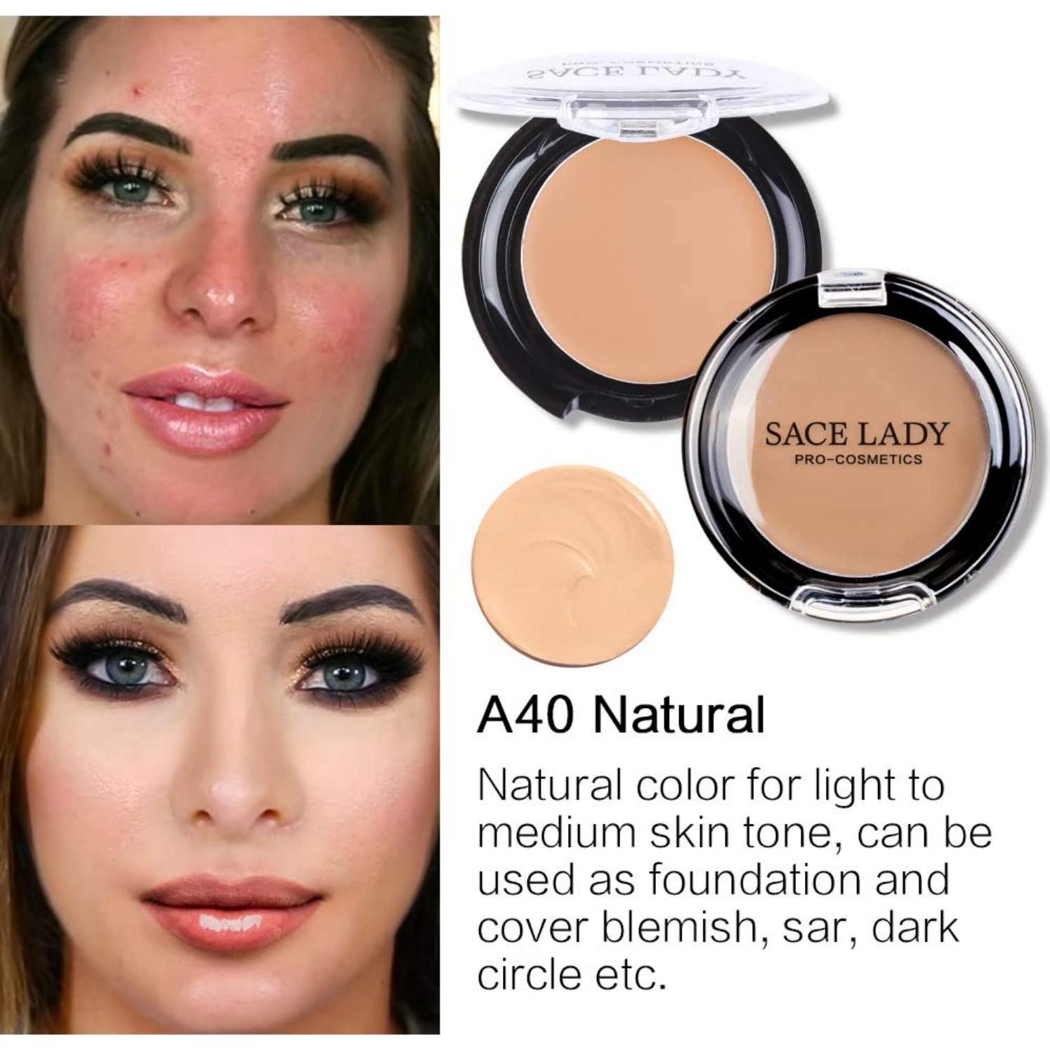 Corrector Impermeable SACE LADY 30g Natural - Cobertura Total