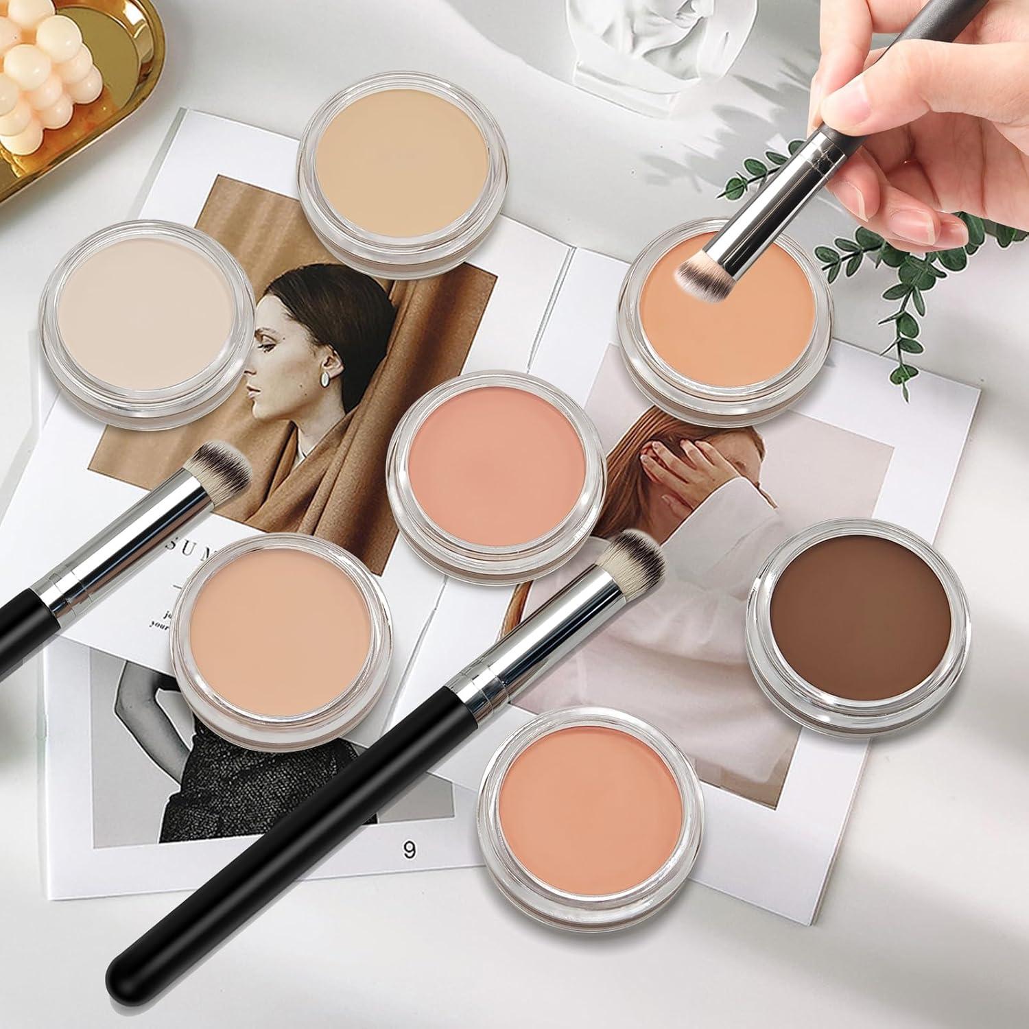 Corrector de Crema LOKFAR #02 Crema Clara 6g con Brocha