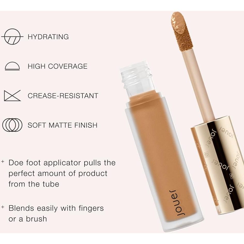 Corrector Líquido Alta Cobertura Jouer 07 Crème Café 42g