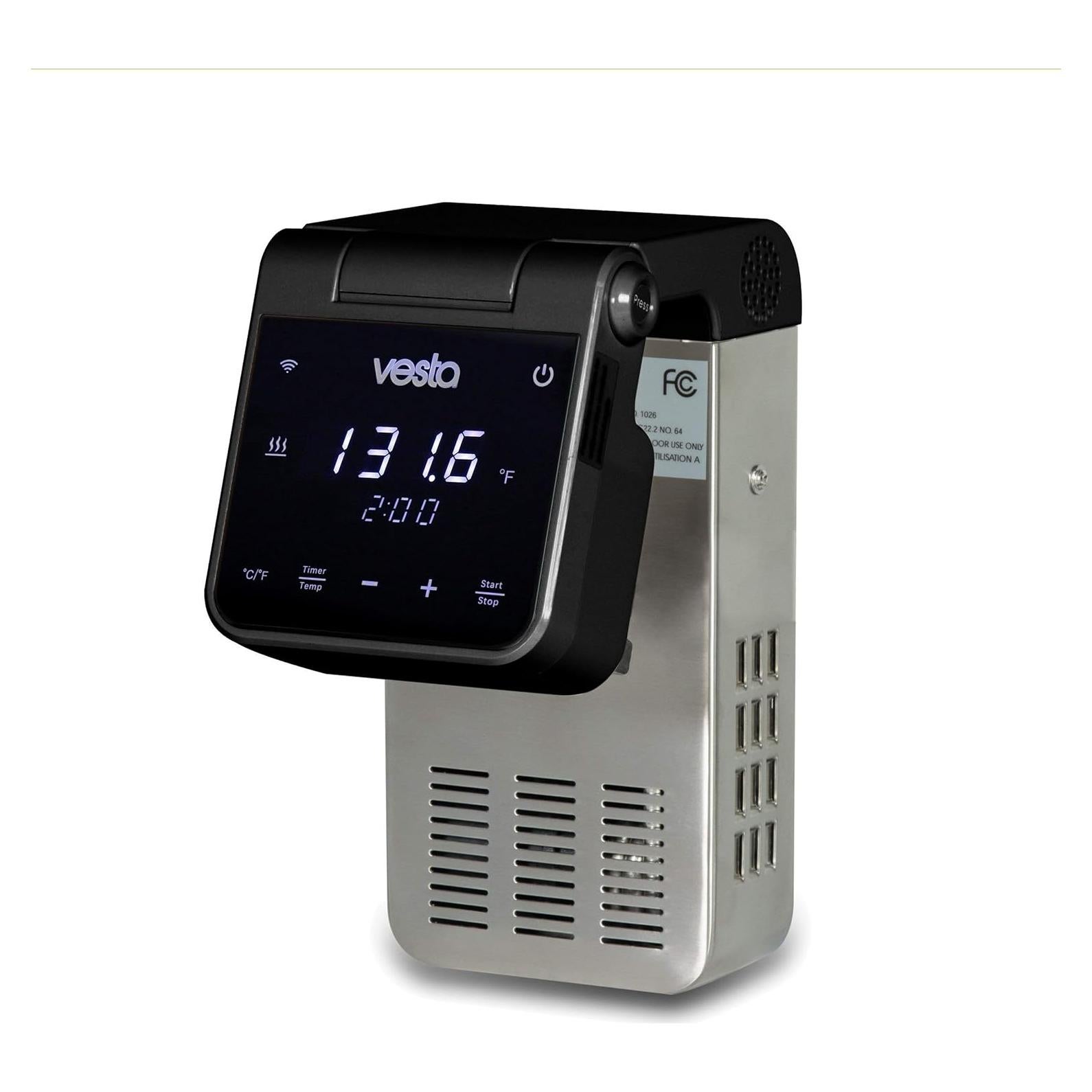 Cocedor Sous Vide Vesta Precision Imersa Elite 900W Plegable