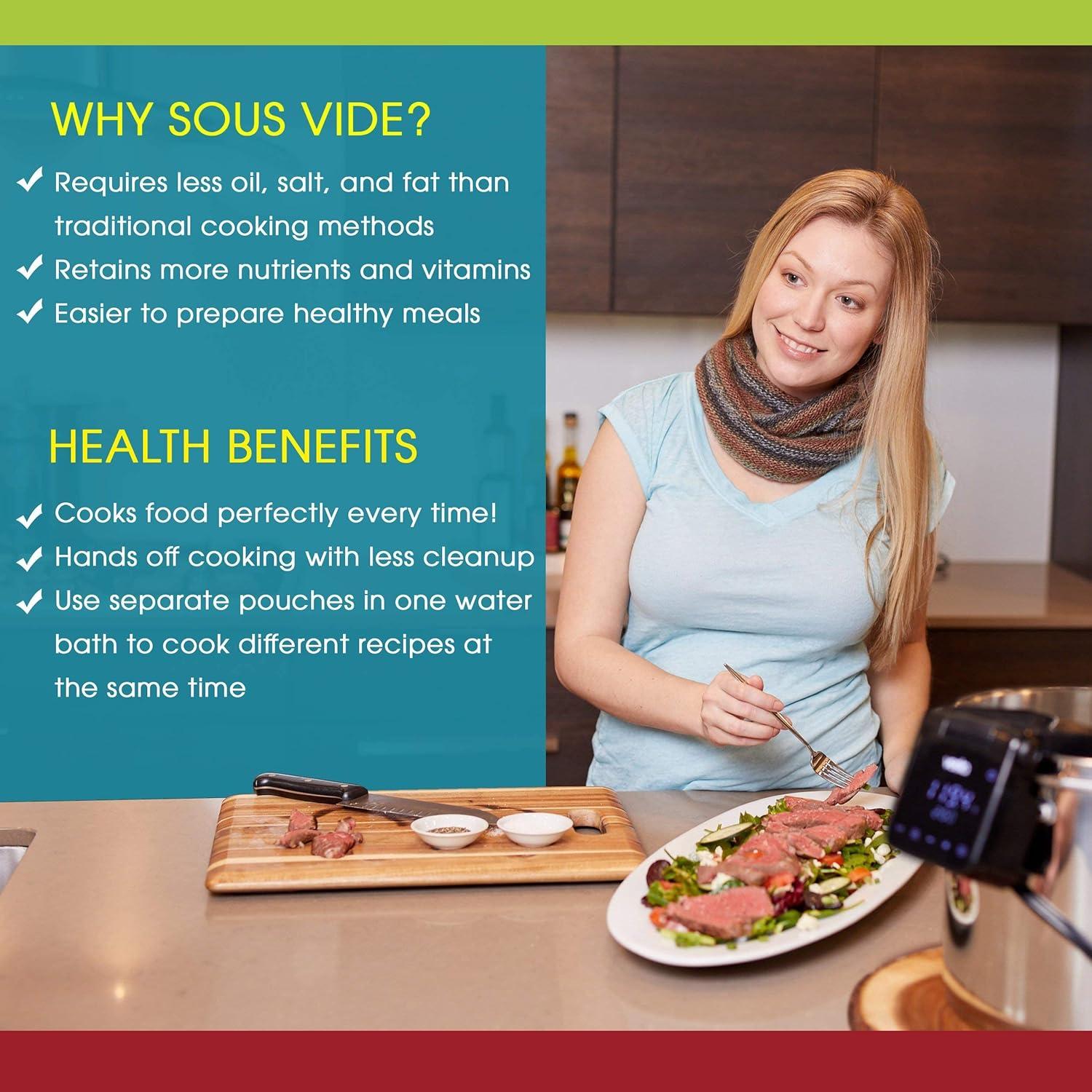 Cocedor Sous Vide Vesta Precision Imersa Elite 900W Plegable