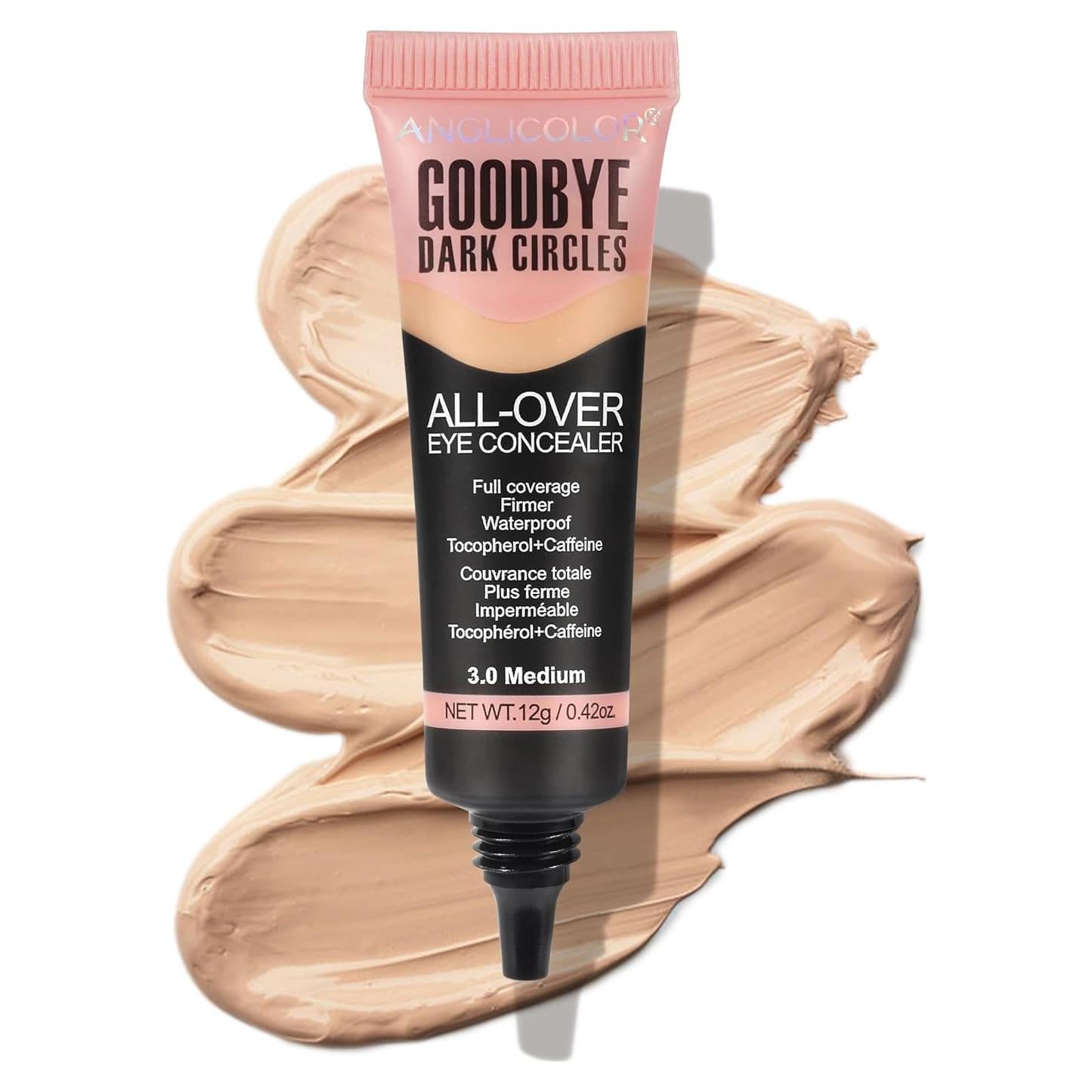 Corrector de Ojeras Anglicolor 12.4 ml - Cobertura Total 03 Medio