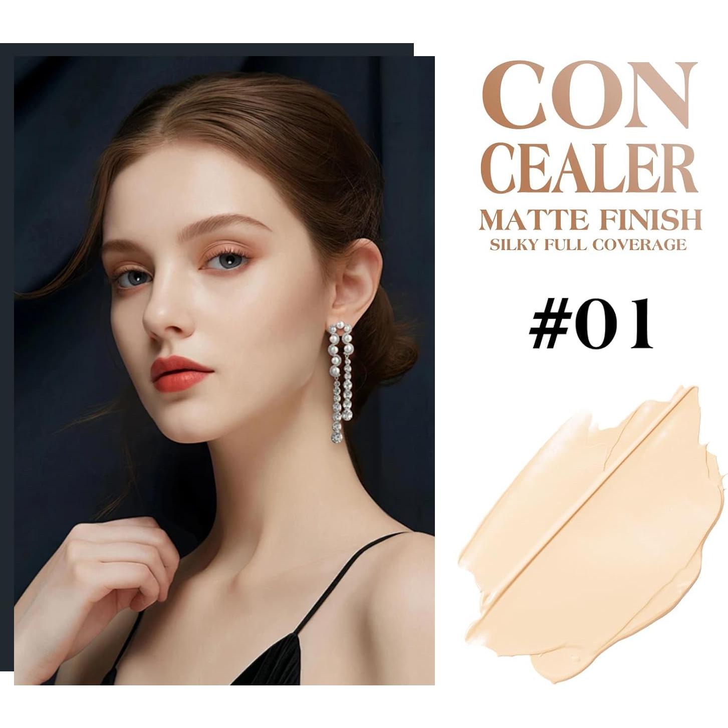 Paleta Corrector de Ojeras Lulesi - Hidratante y Ligera 49.6g