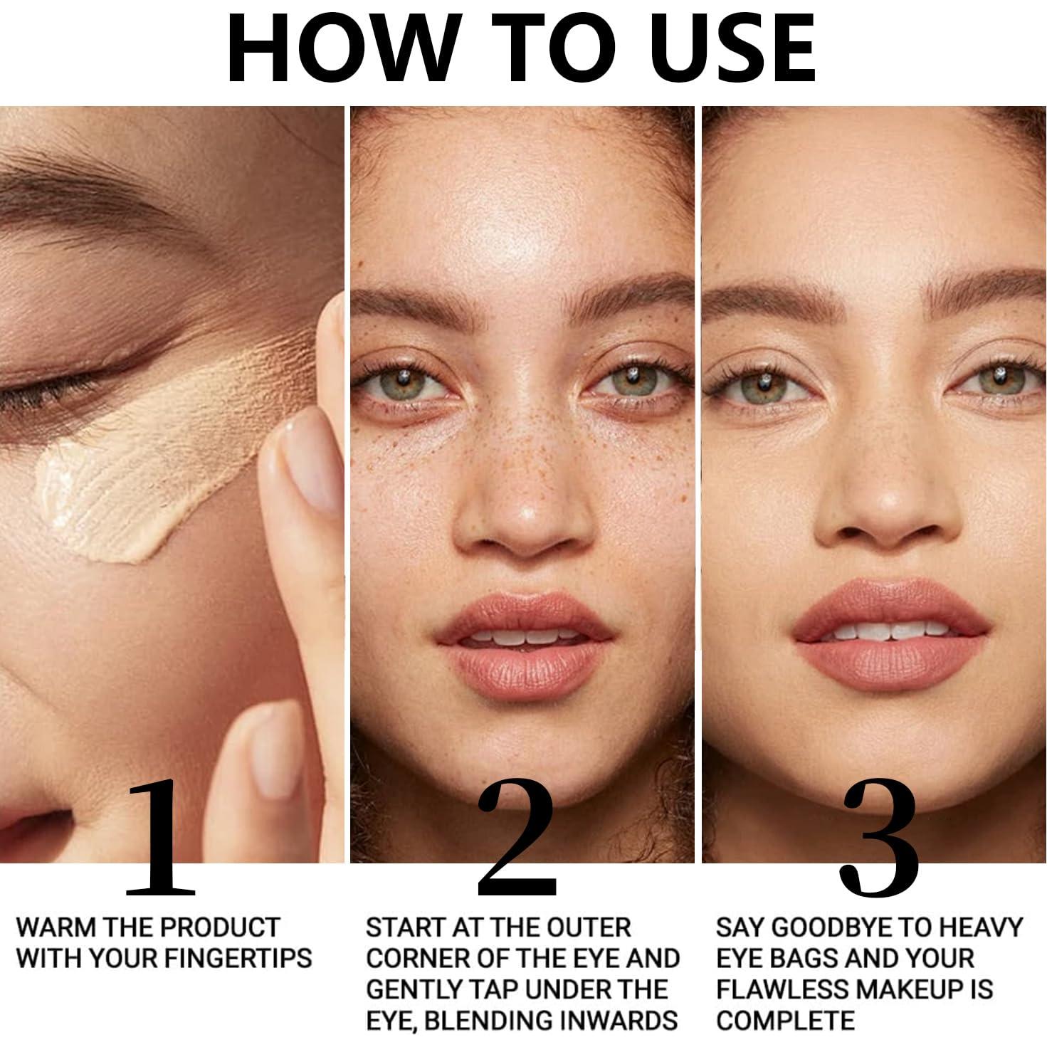 Paleta Corrector de Ojeras Lulesi - Hidratante y Ligera 49.6g