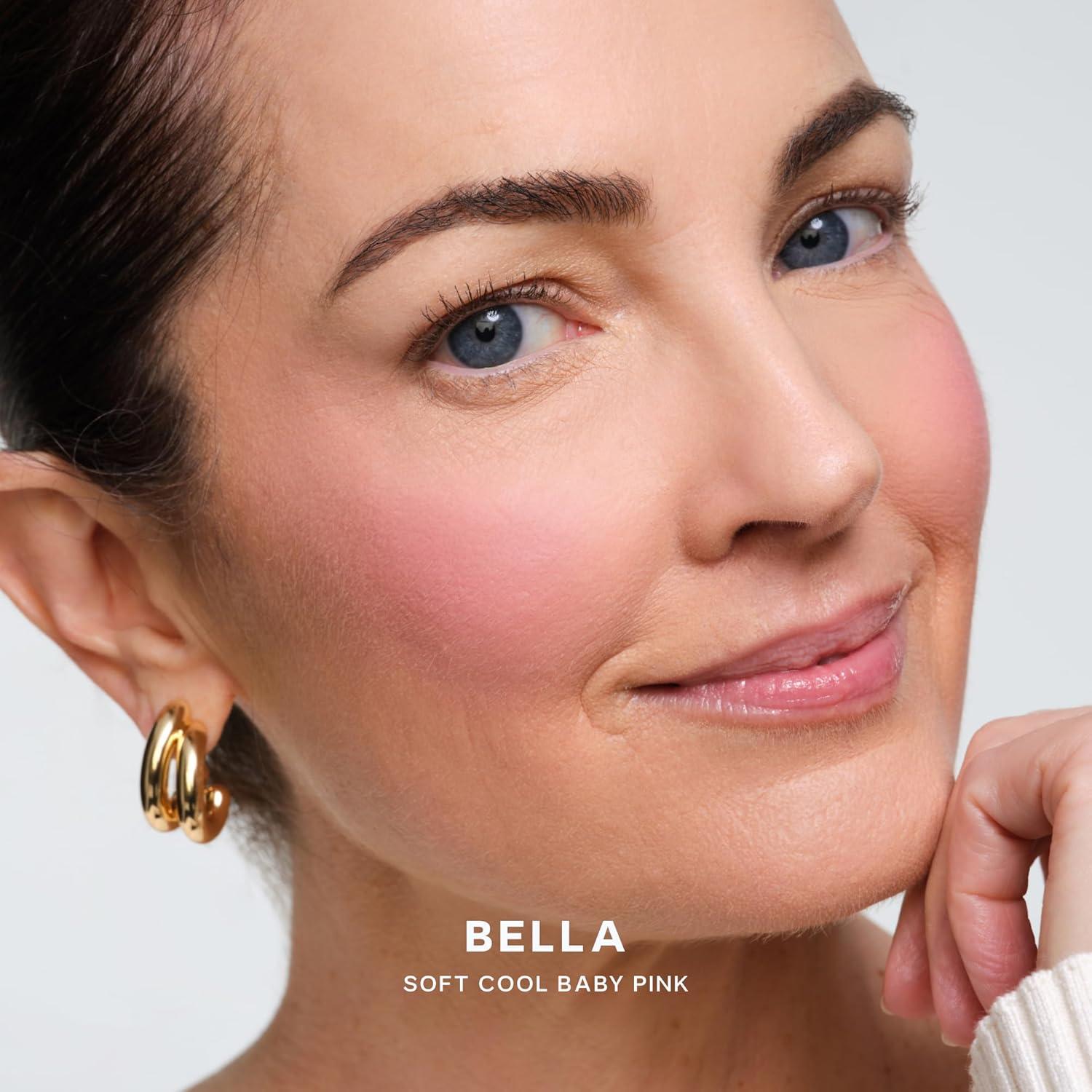 Dúo de Rubor Horneado SuperSuede Saie + Brocha Vegana