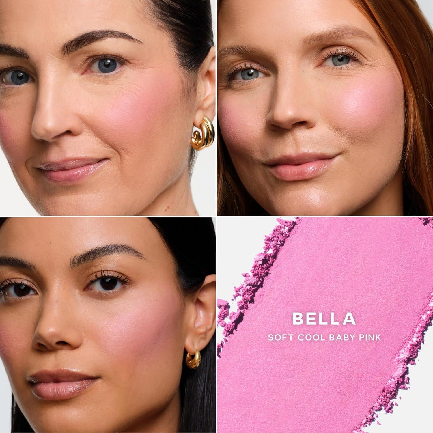 Dúo de Rubor Horneado SuperSuede Saie + Brocha Vegana