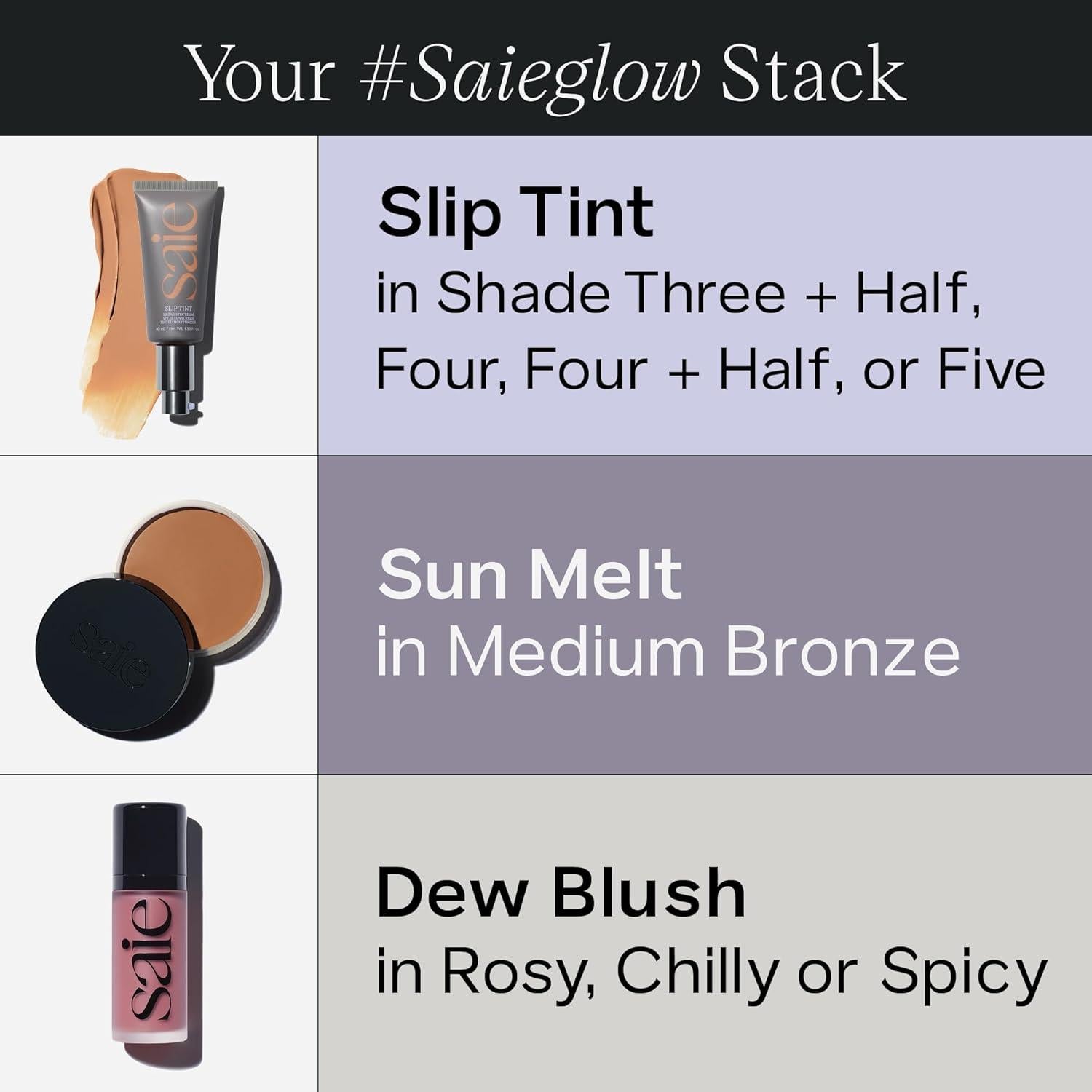 Saie Sun Melt Crema Bronceadora Facial 28.35 g - Acabado Natural