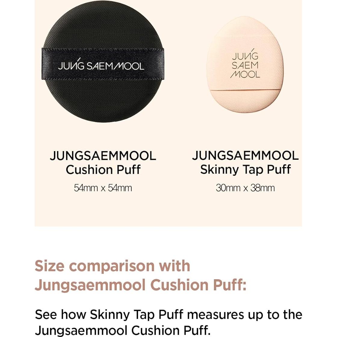 Esponjas de Maquillaje JUNG SAEM MOOL Skinny Tap Puff 3pcs