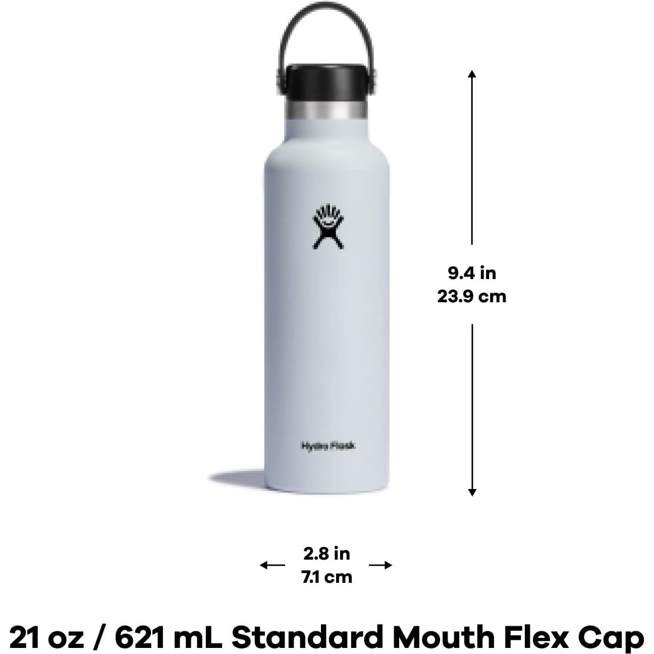 Botella de Agua Aislada Hydro Flask 21 Oz Tapa Flex Agave