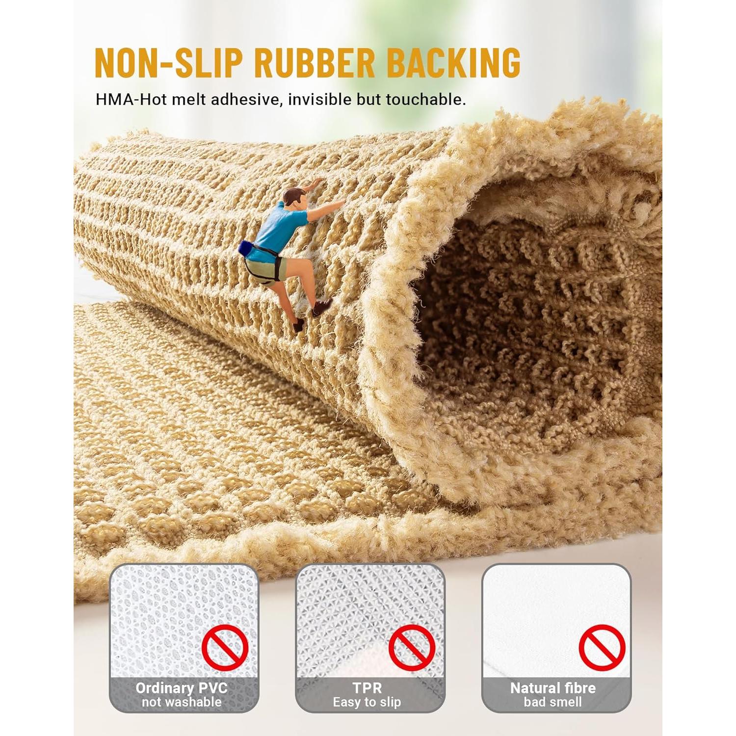 Juego de Alfombrillas de Baño Antideslizantes Furicher 2 Piezas