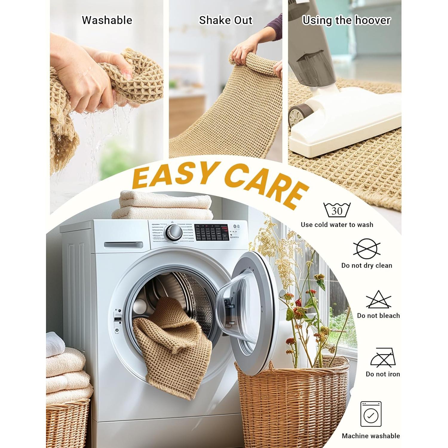 Juego de Alfombrillas de Baño Antideslizantes Furicher 2 Piezas