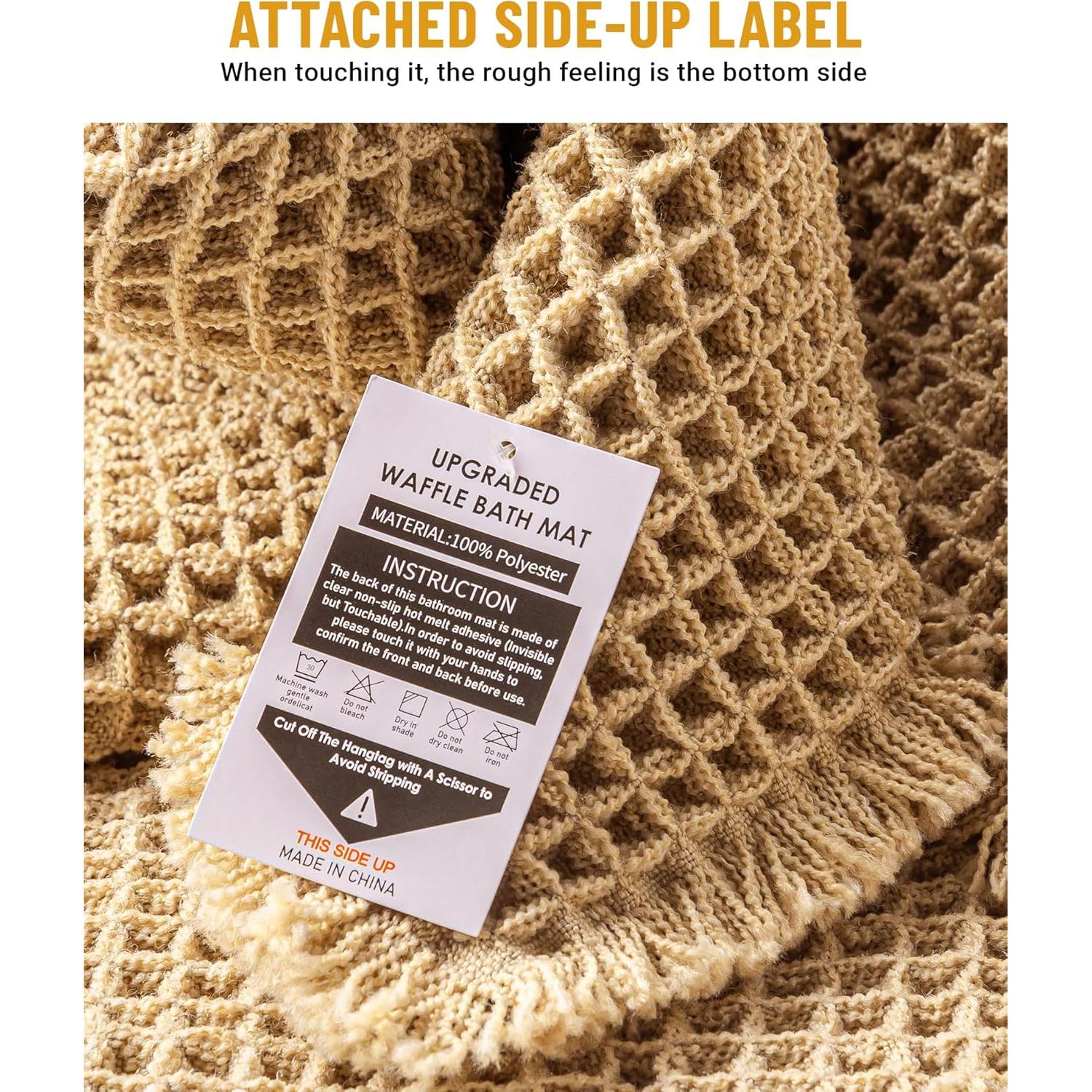 Juego de Alfombrillas de Baño Antideslizantes Furicher 2 Piezas