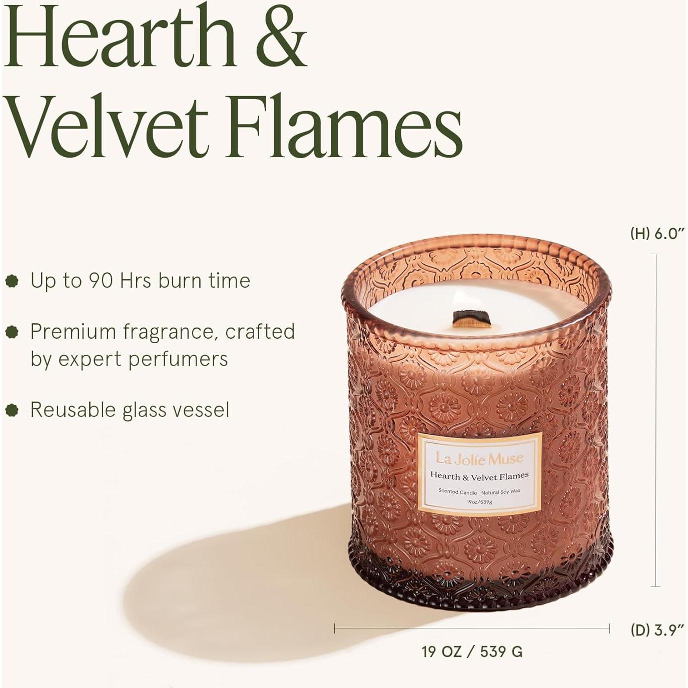 Vela Aromática de Soja LA JOLIE MUSE 19 oz - Navidad