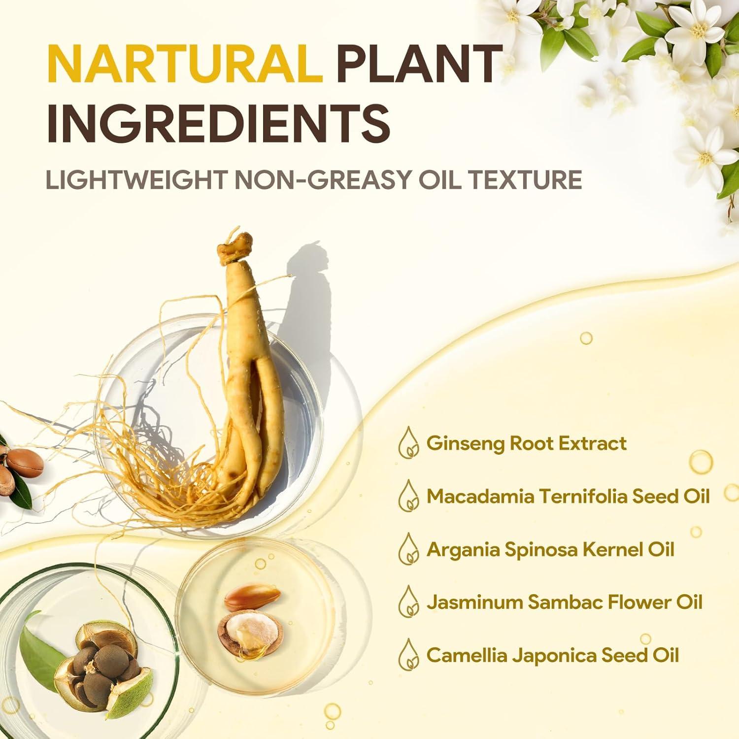 Aceite Esencial Nutritivo para Cabello Seco JIESSIA 42ml